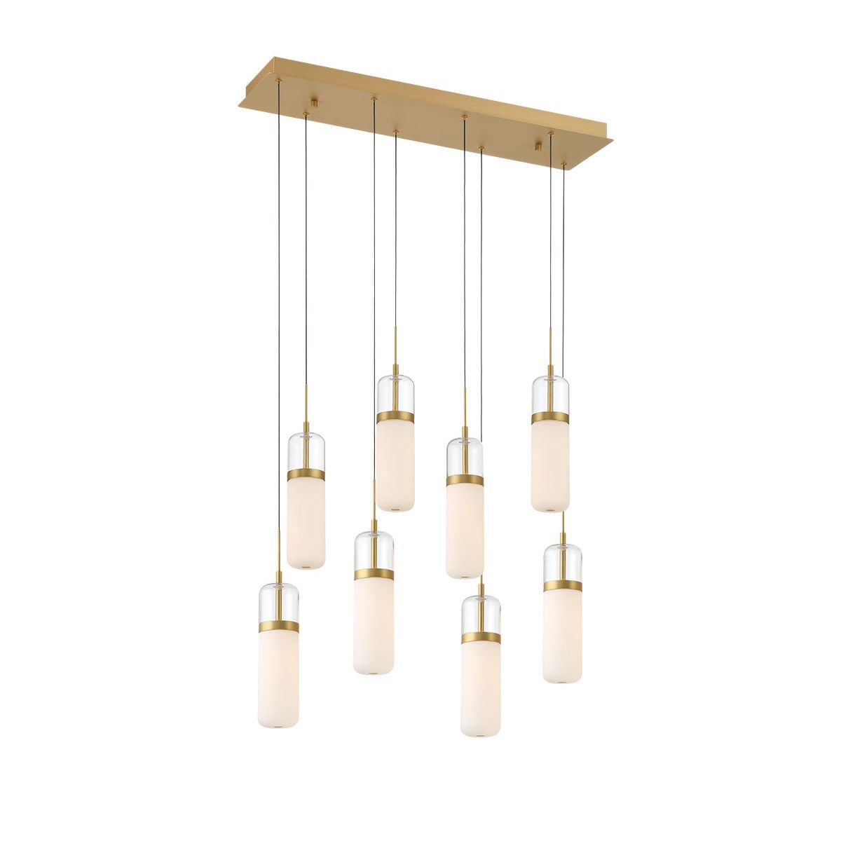 Lib & Co. Canada - 10225-030 - LED Chandelier - Verona - Painted Antique Brass