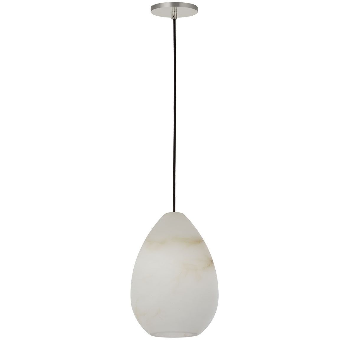 Visual Comfort Modern - SLPD544ALBN - One Light Pendant - Alina - Polished Nickel