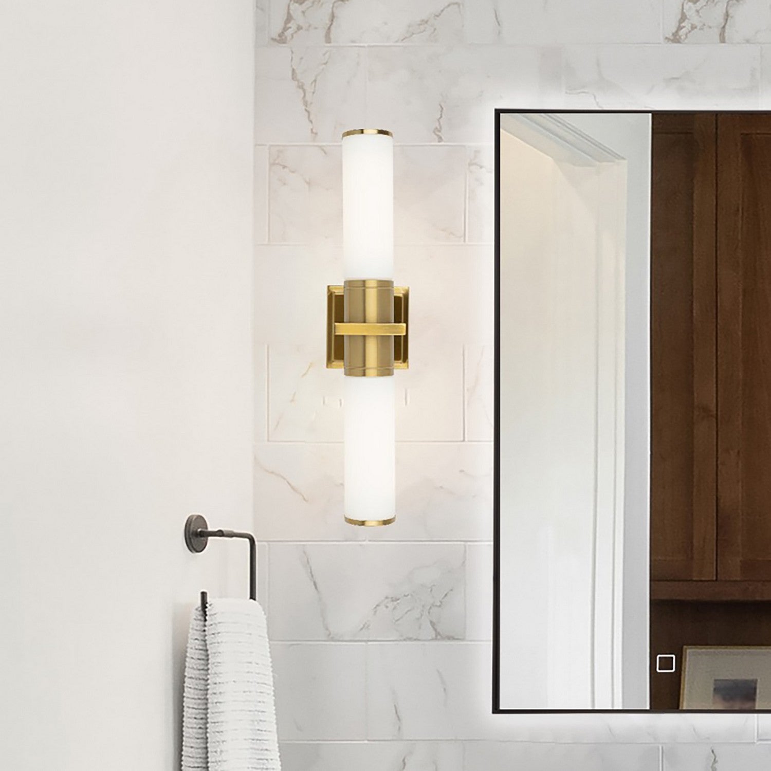 Artcraft Canada - AC11772WB - Two Light Bathroom Vanity - Positano - Brushed Brass
