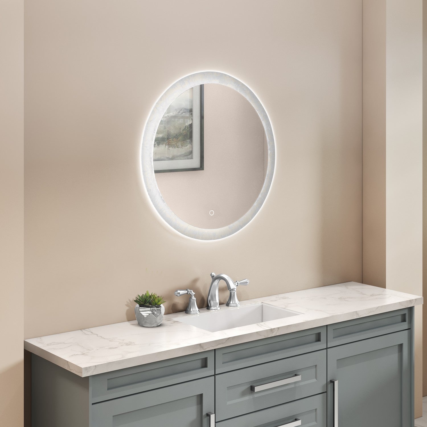 Artcraft Canada - AM355 - LED Mirror - Reflections - Frost