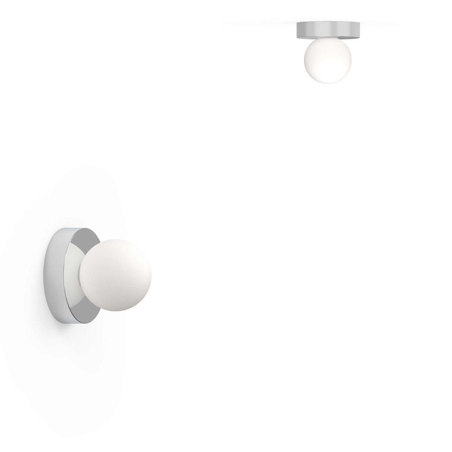 Pablo Designs - BOLA SPH FSH 4 DTW CRM - LED Wall/Ceiling Lamp - Bola - Chome