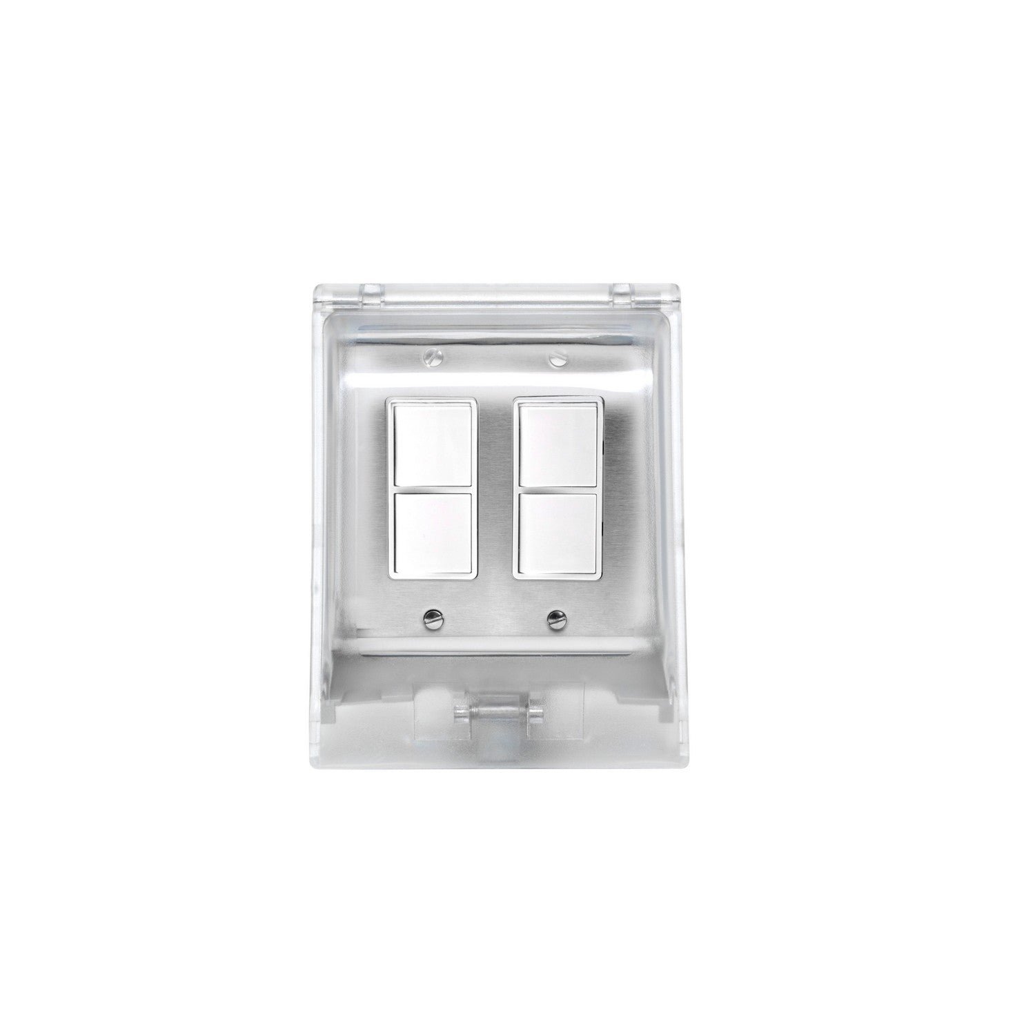 Eurofase Heating - EFDWWPS - DUAL DUPLEX SWITCH-FM,WP,SS - Stainless Steel