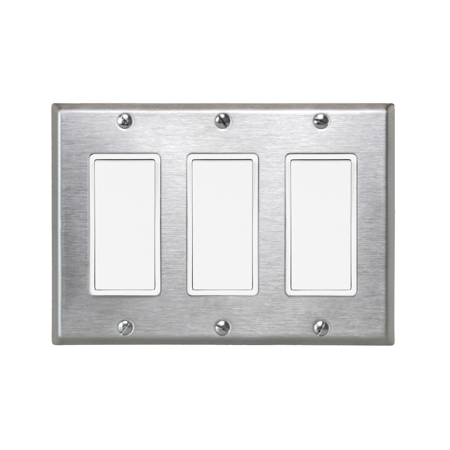 Eurofase Heating - EFSSPS3 - Interrupteur marche/arrêt simple, acier inoxydable
