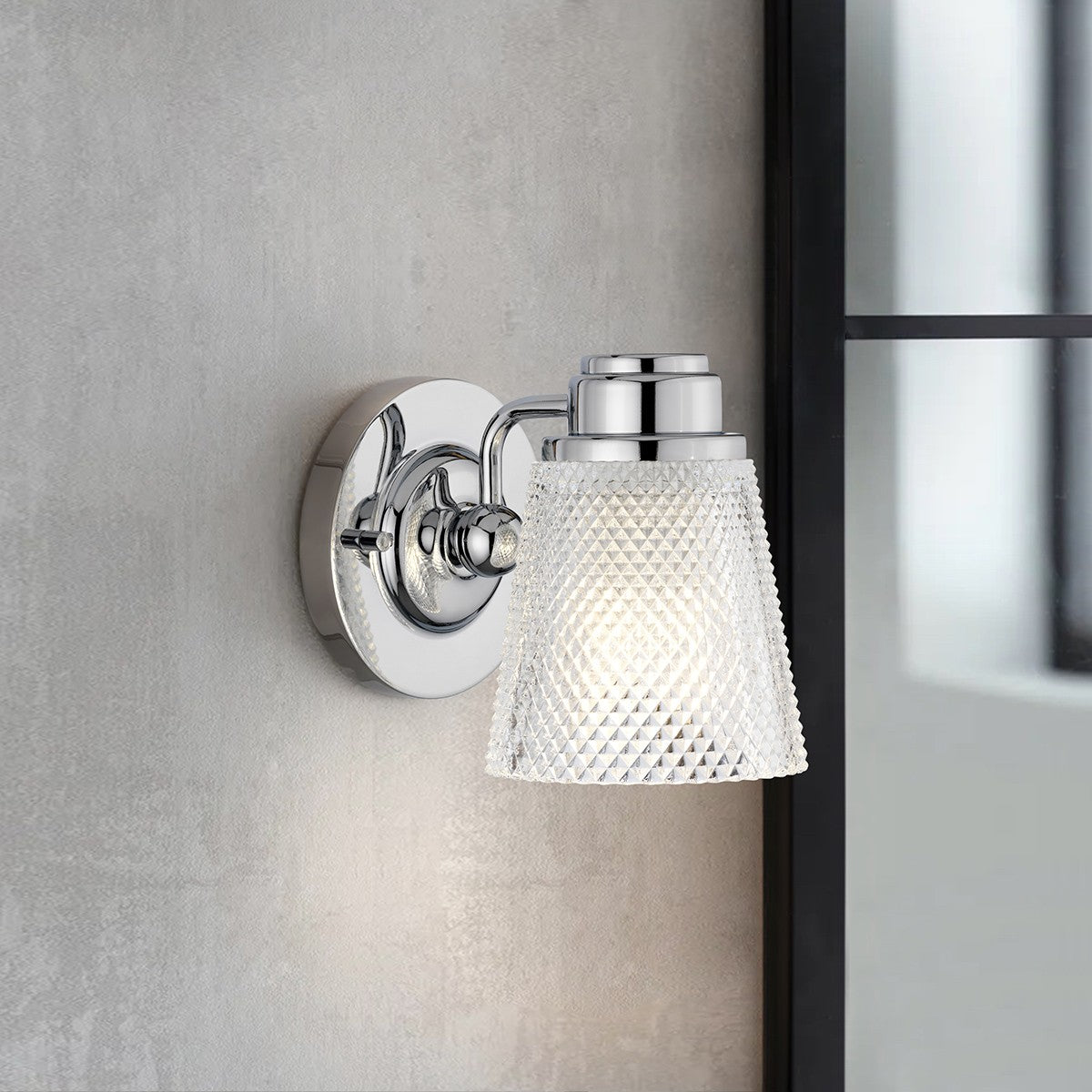 Lucas + McKearn - BB-HUDSON1-PC - LED Bath Light - Hudson - Polished Chrome