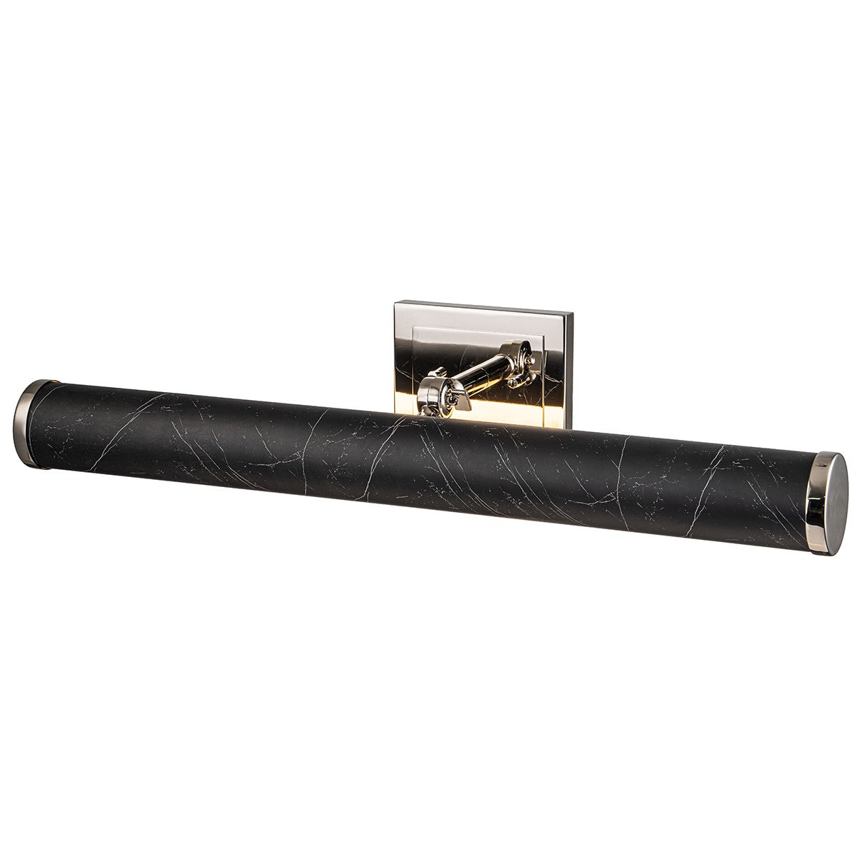 Lucas + McKearn - COATES-PLL-BM - LED Picture Light - Coates - Black Marble Finish W/Polished Nickel