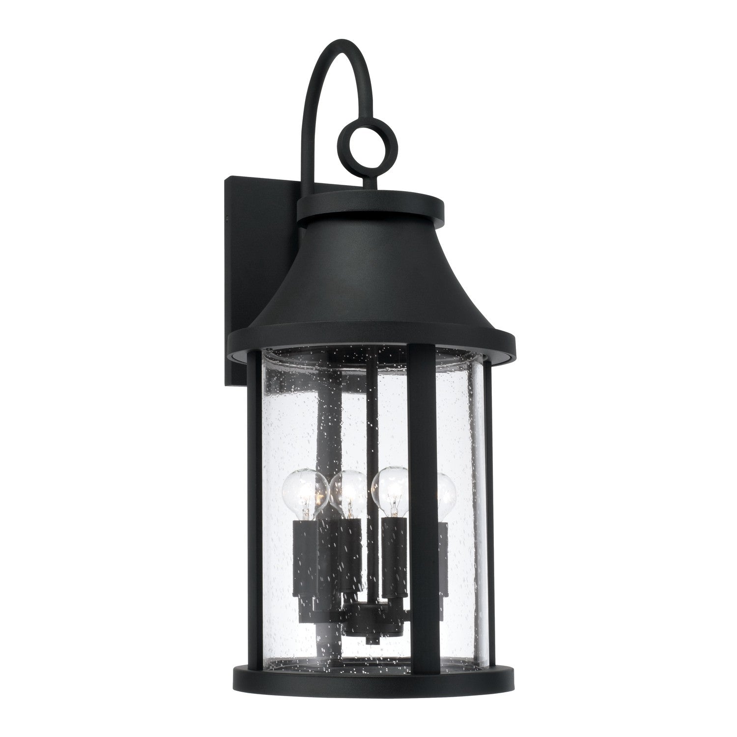 Capital Lighting - 953641BK - Applique murale extérieure à quatre lumières - Bridger - Noir