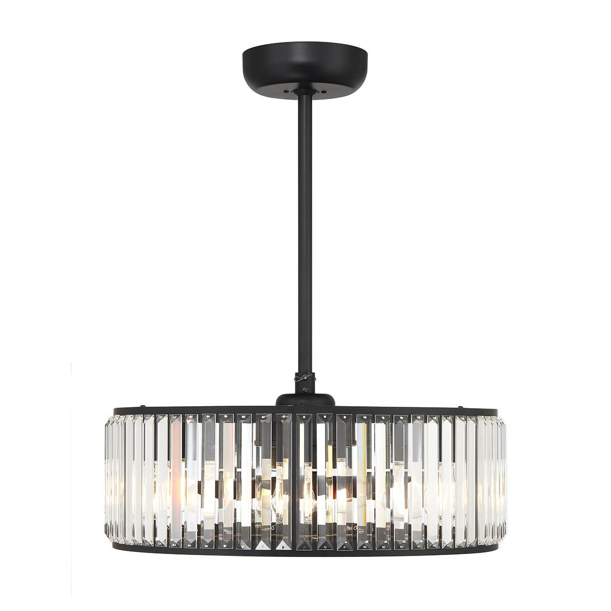 Savoy House - 23-FD-245-89 - Six Light Fan D'Lier - Janus - Matte Black