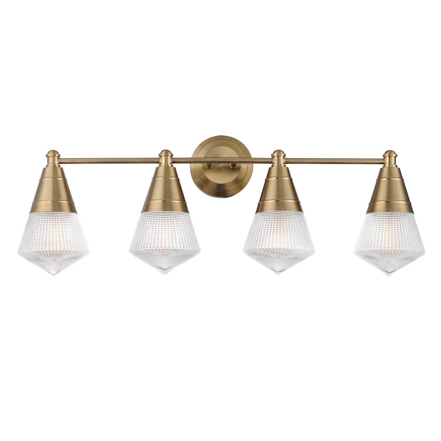 Maxim Lighting 10394PRNAB Hargreaves Bath Vanity in Natural Aged Brass