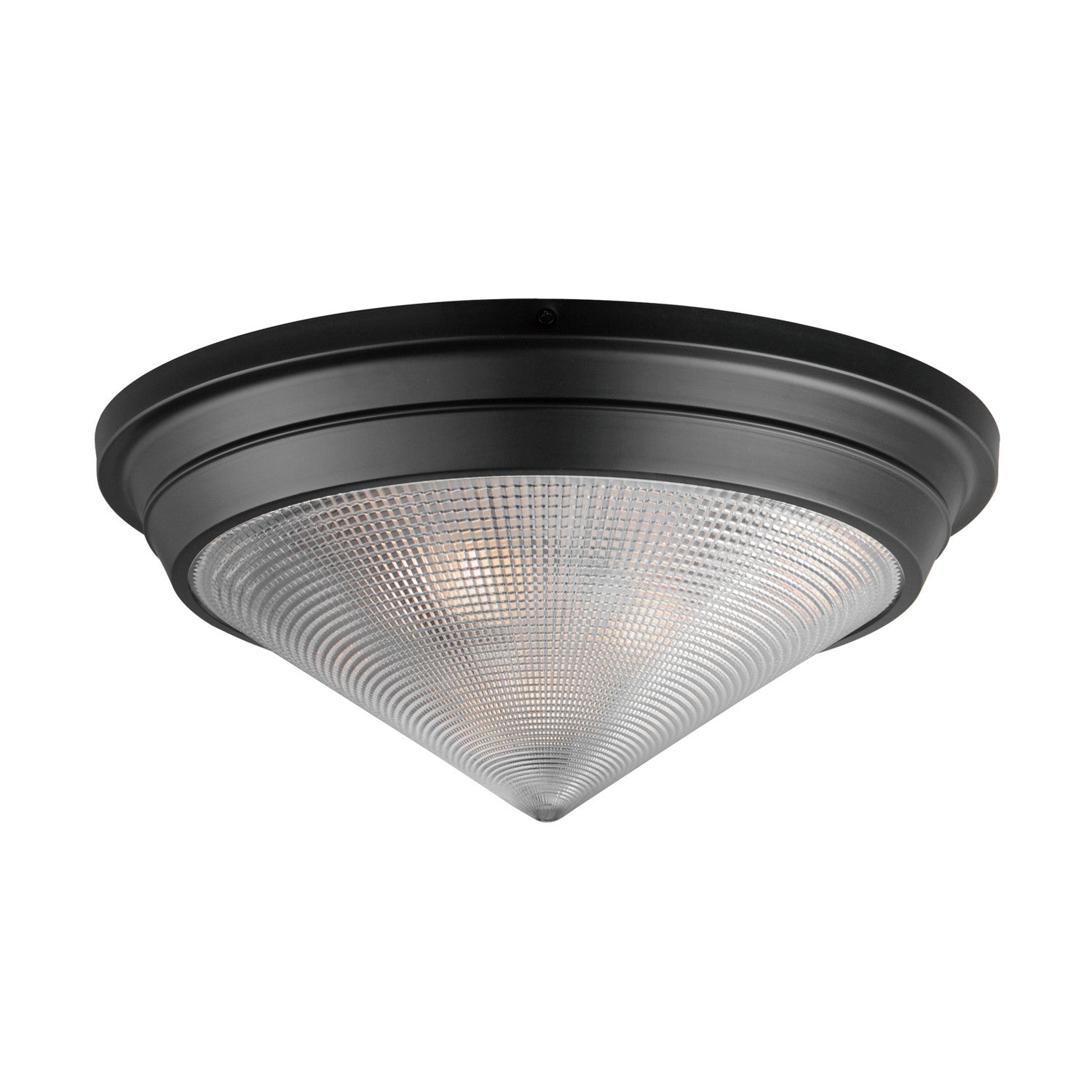 Maxim Lighting 10399PRBK Hargreaves Flush Mount in Black