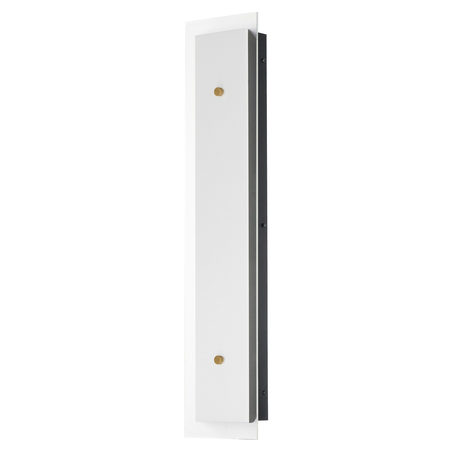 Maxim Lighting 21193CRBKNAB Spectre Wall Sconce in Black / Natural Aged Brass