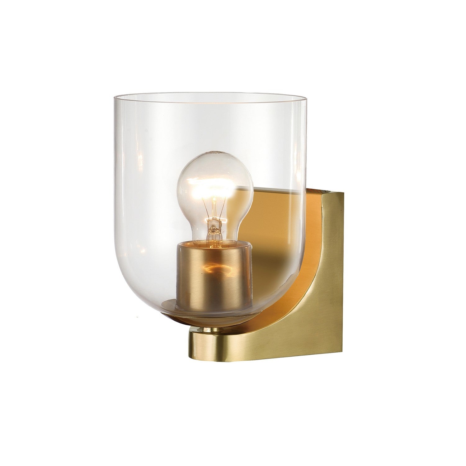 Maxim Lighting 21231CLNAB Scoop Bath Vanity in Natural Aged Brass