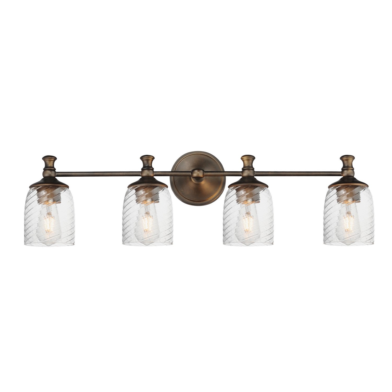Maxim Lighting 21354CRANB Swirl Bath Vanity in Antique Bronze