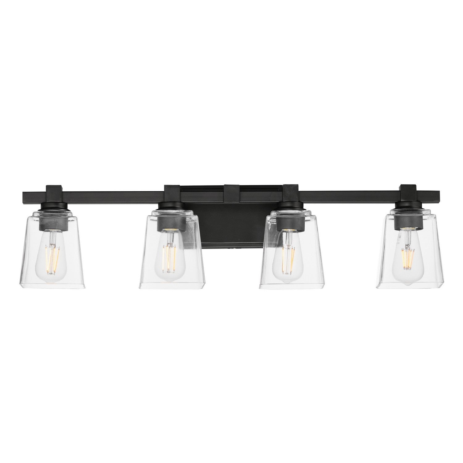 Maxim Lighting 21384CLBK Cubos Bath Vanity in Black