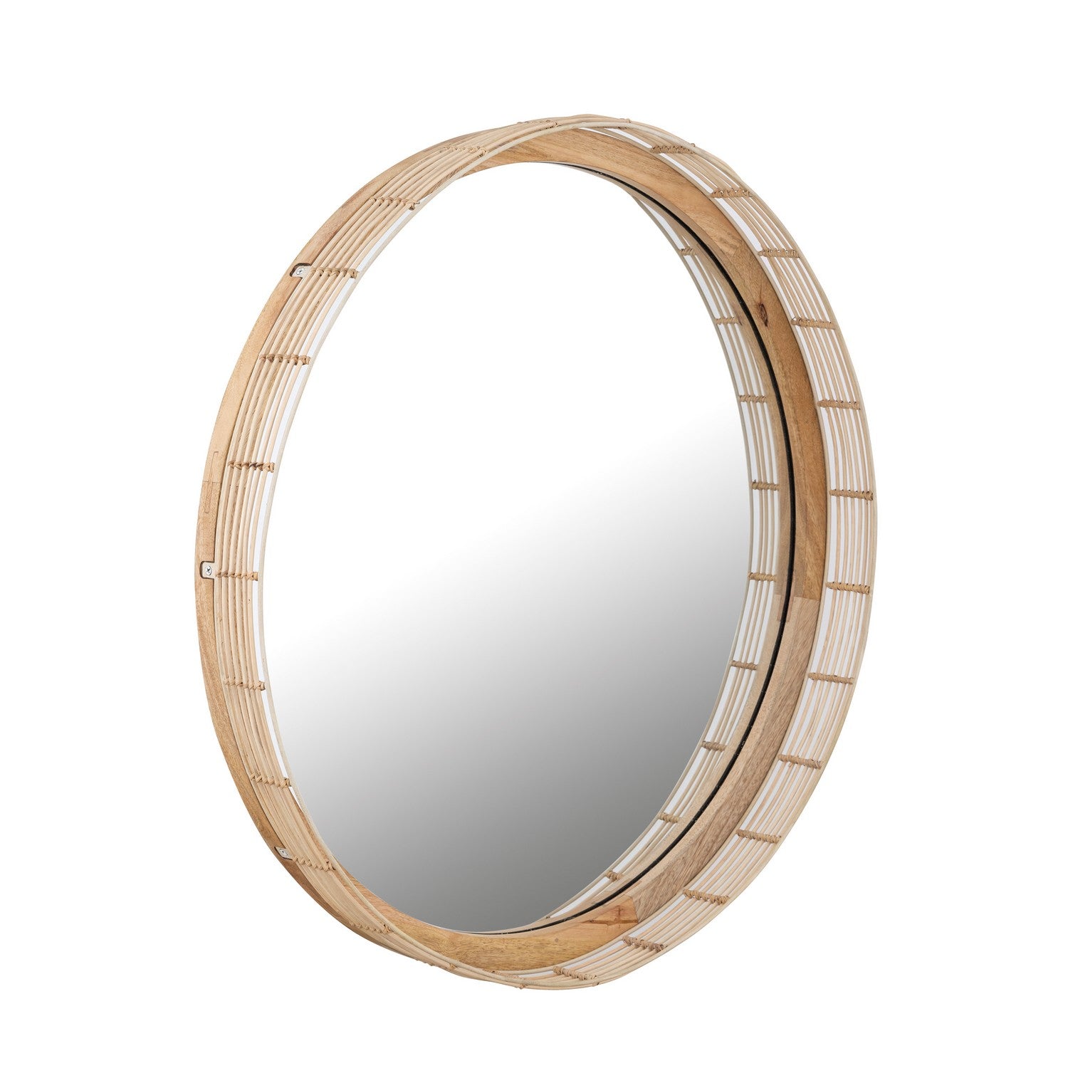 Miroir Vannerie Maxim Lighting 22449NAEC couleur écru