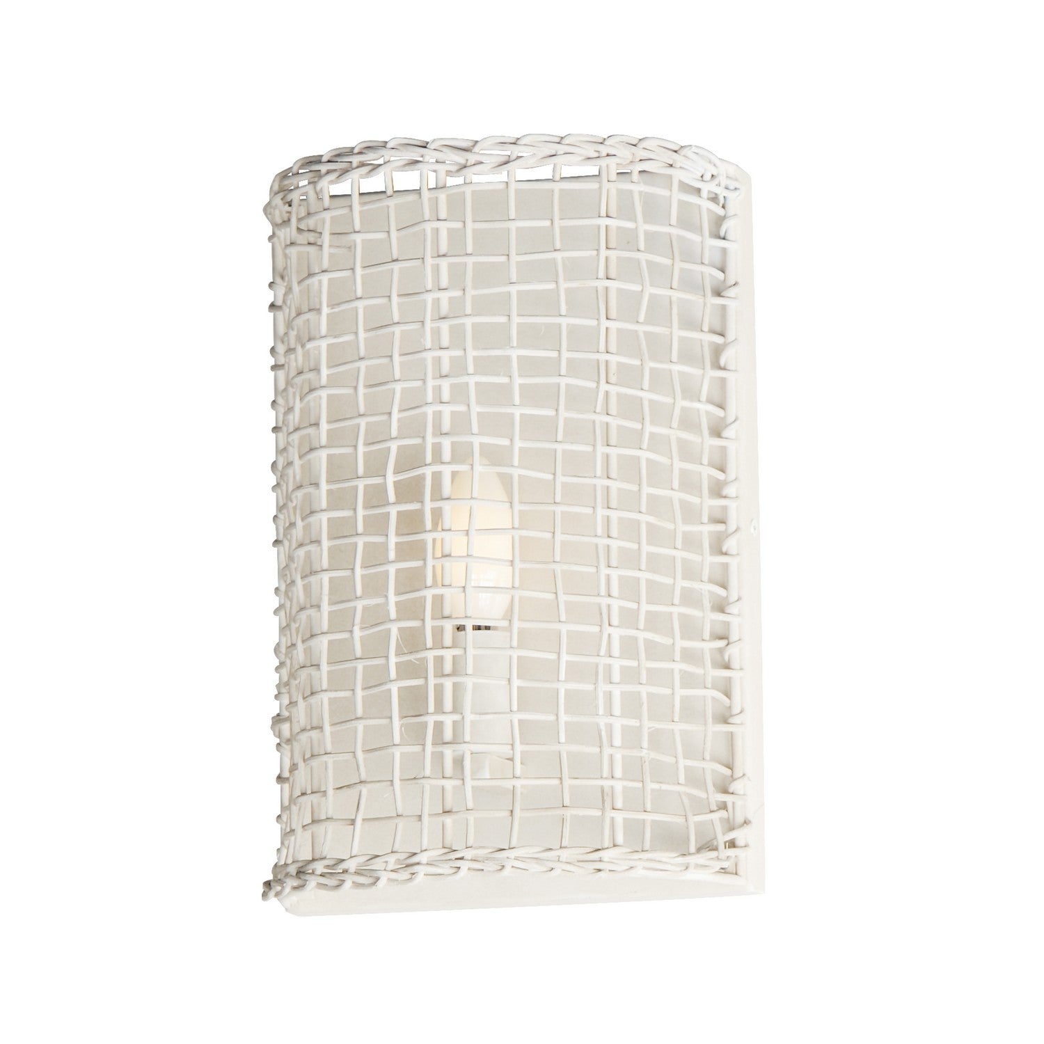 Maxim Lighting 22471WWT Cestino Wall Sconce in Weathered White
