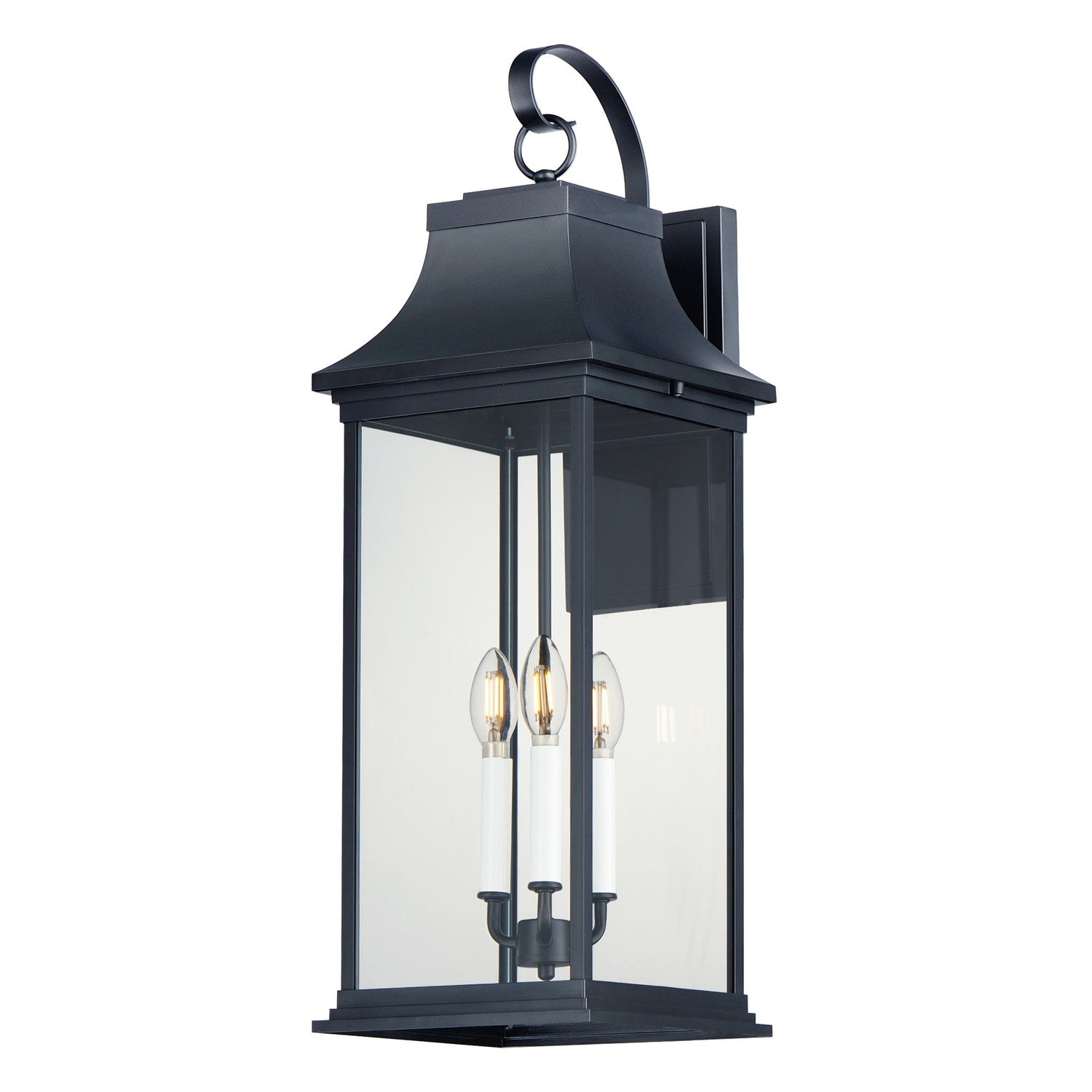 Maxim Lighting 30026CLBK Vicksburg Outdoor Wall Sconce in Black