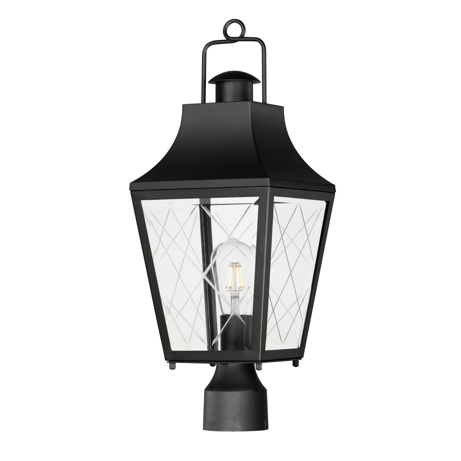Maxim Lighting 30360CLBK Storybook Outdoor Post Mount in Black