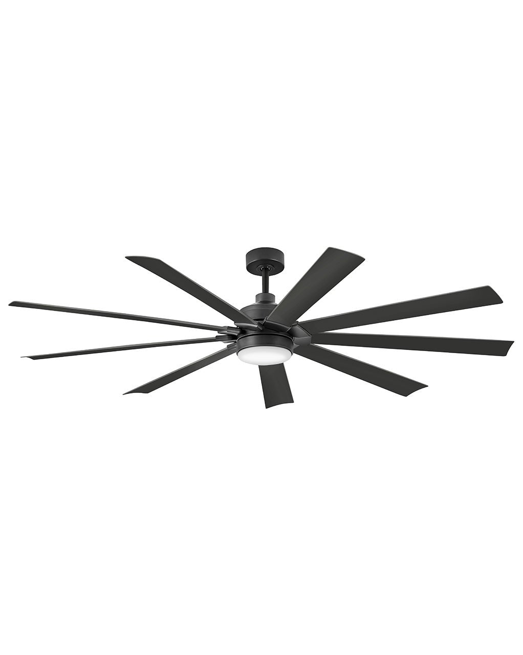 Hinkley Canada - 904280FBB-LWD - Plafond de 80 pouces Ventilateur - Turbine - Noir mat