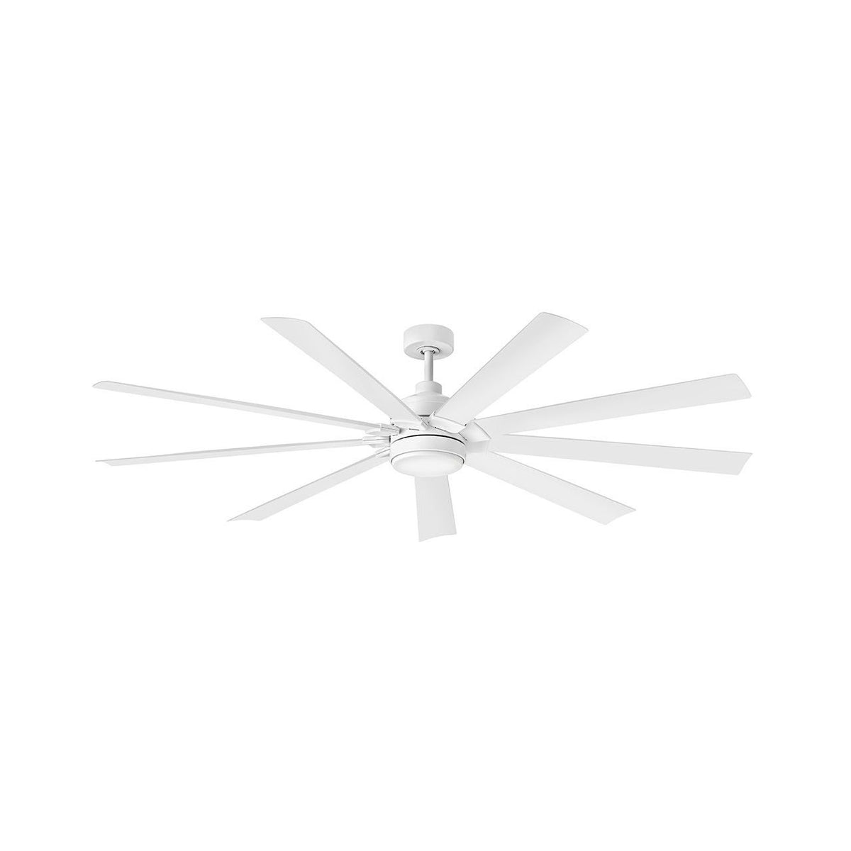 Hinkley Canada - 904280FWW-LWD - Plafond de 80 pouces Ventilateur - Turbine - Blanc craie