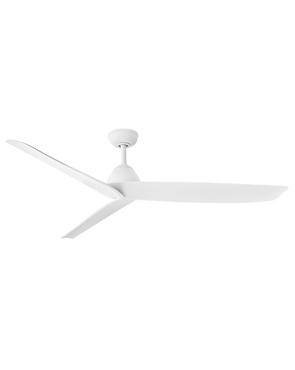 Hinkley Canada - 906660FMW-NWD - Plafond de 60 pouces Ventilateur - Liv - Blanc mat