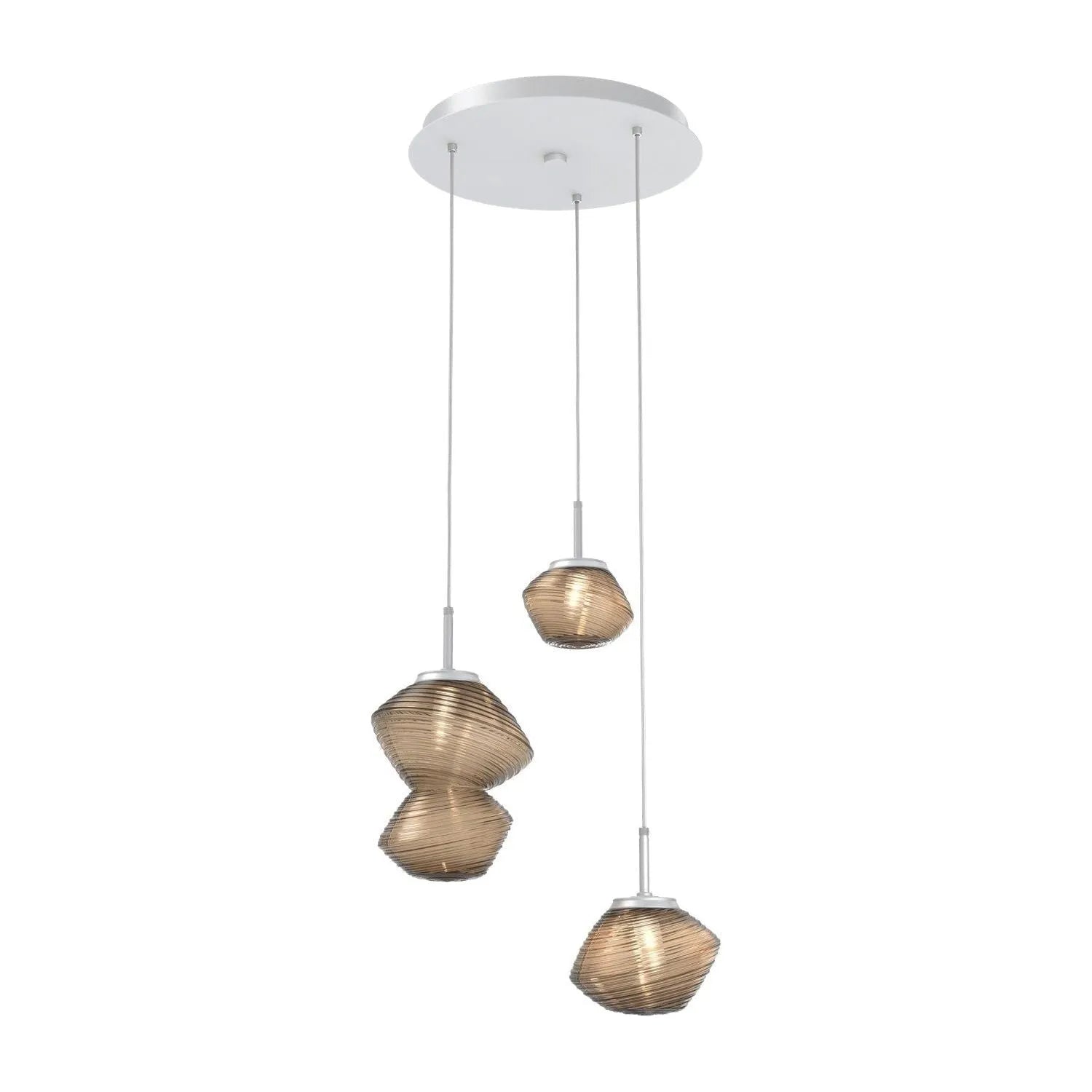 Hammerton Studio - CHB0089-03-CS-B-C01-L1 - LED Pendant - Mesa - Classic Silver