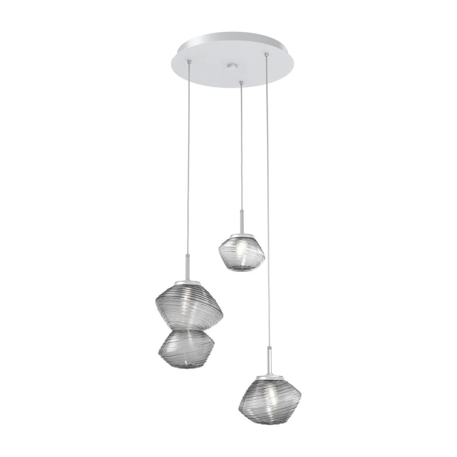 Hammerton Studio - CHB0089-03-CS-S-C01-L3 - LED Pendant - Mesa - Classic Silver