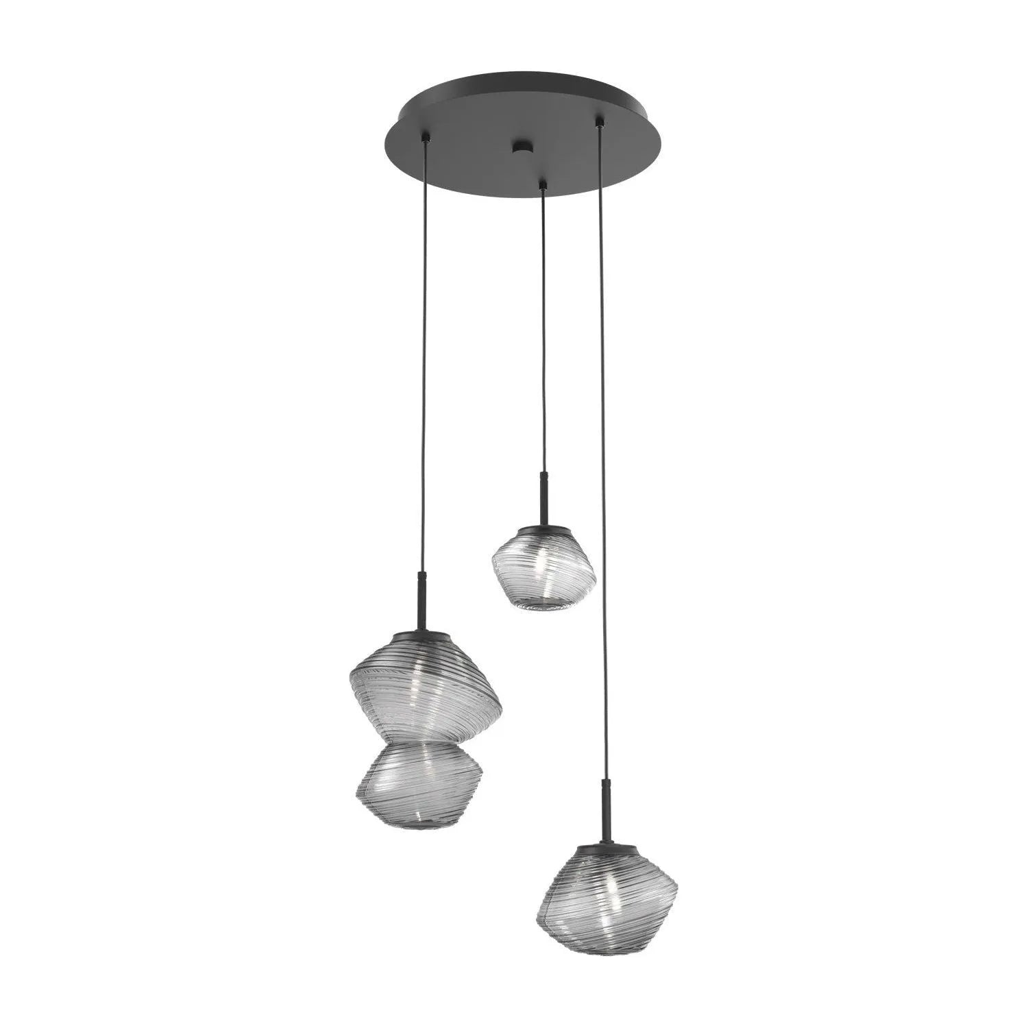 Hammerton Studio - CHB0089-03-MB-S-C01-L1 - LED Pendant - Mesa - Matte Black
