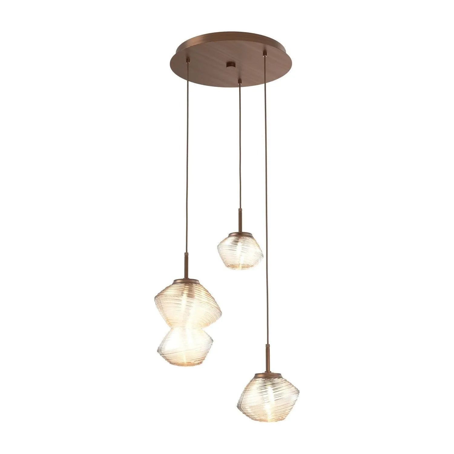 Hammerton Studio - CHB0089-03-RB-A-C01-L1 - LED Pendant - Mesa - Oil Rubbed Bronze