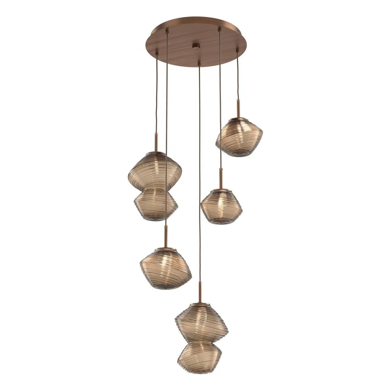 Hammerton Studio - CHB0089-05-RB-B-C01-L3 - LED Pendant - Mesa - Oil Rubbed Bronze