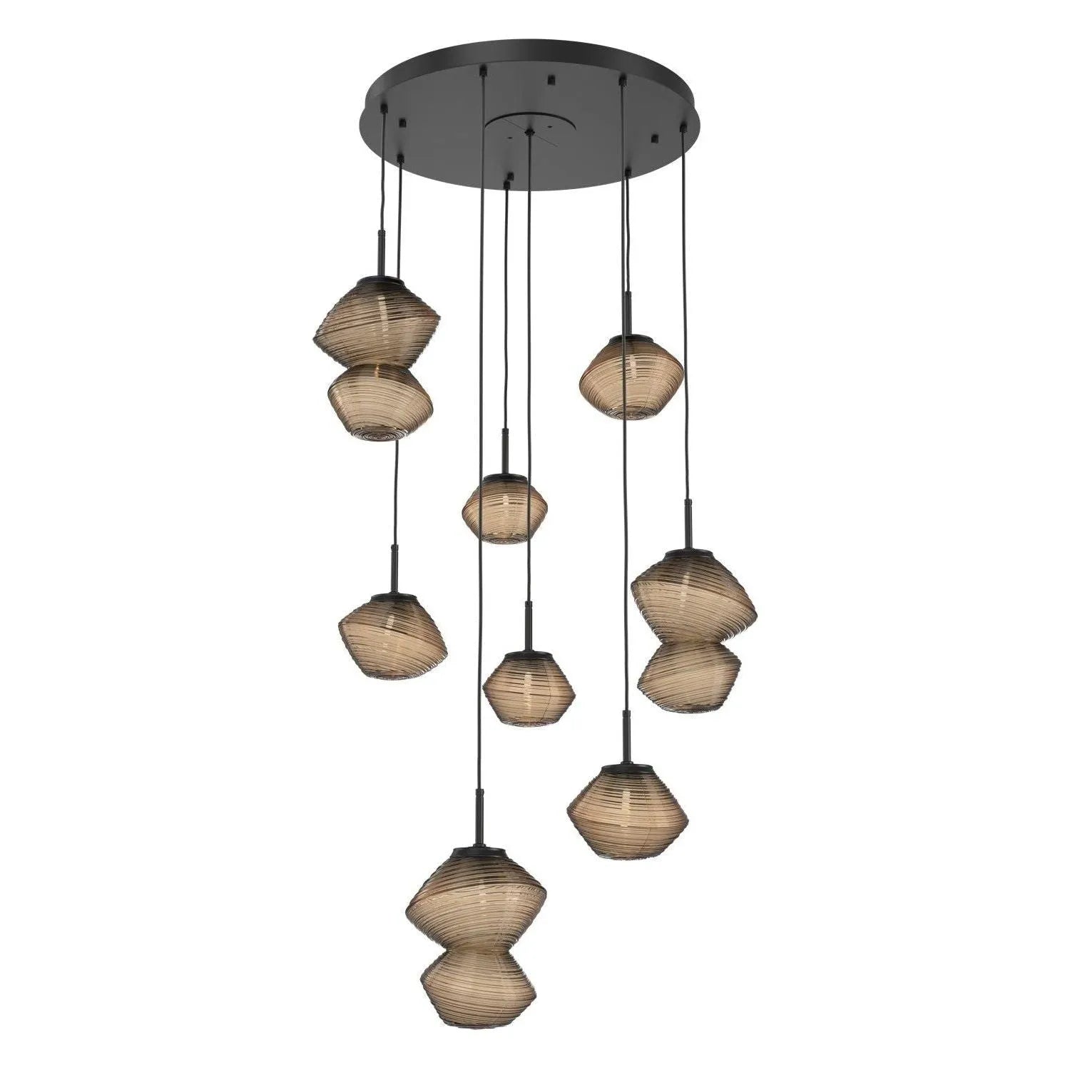 Hammerton Studio - CHB0089-08-MB-B-C01-L3 - LED Chandelier - Mesa - Matte Black