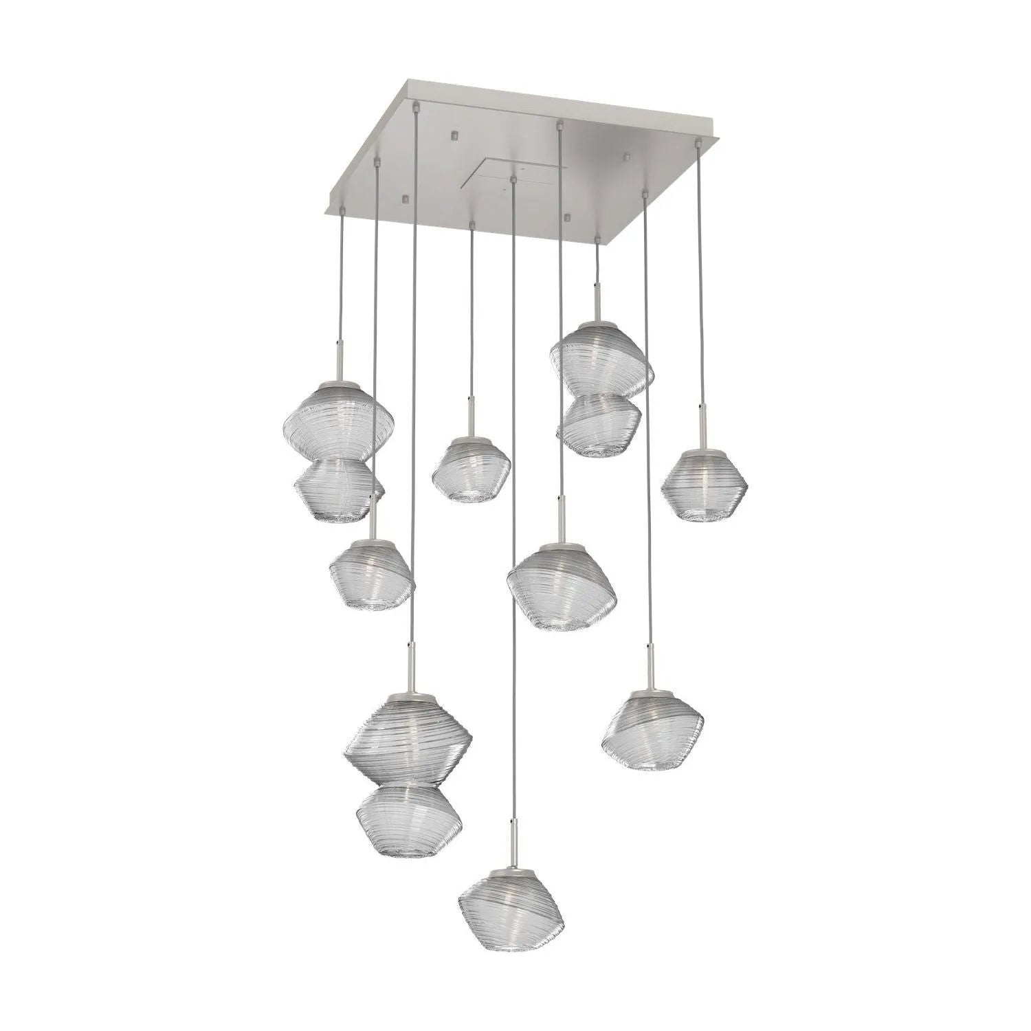 Hammerton Studio - CHB0089-09-BS-C-C01-L1 - LED Chandelier - Mesa - Beige Silver