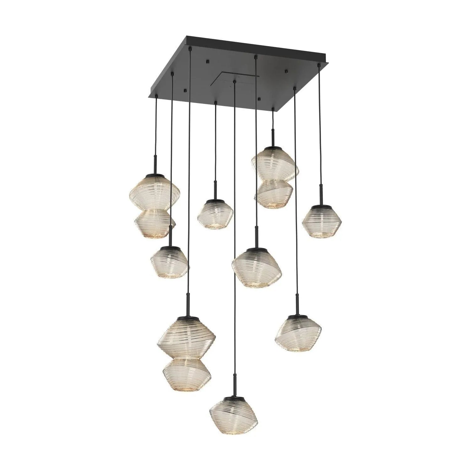 Hammerton Studio - CHB0089-09-MB-A-C01-L3 - LED Chandelier - Mesa - Matte Black