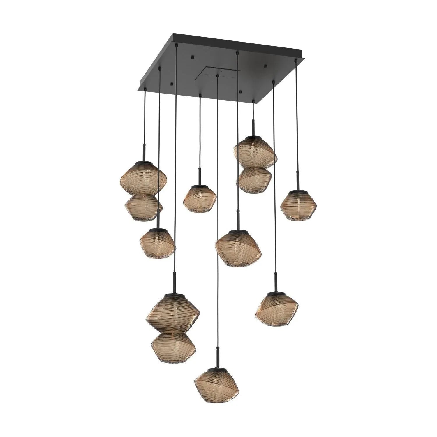 Hammerton Studio - CHB0089-09-MB-B-C01-L3 - LED Chandelier - Mesa - Matte Black