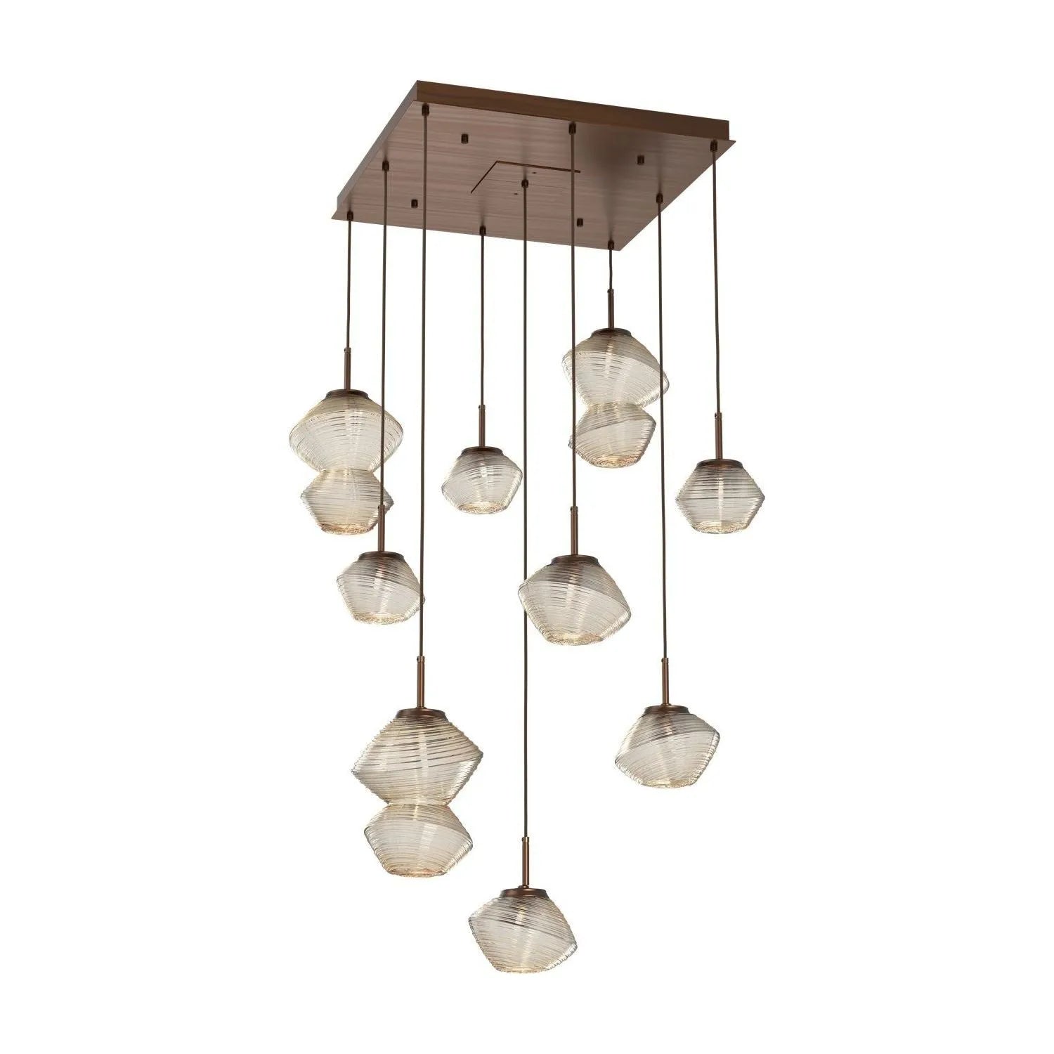 Hammerton Studio - CHB0089-09-RB-A-C01-L1 - LED Chandelier - Mesa - Oil Rubbed Bronze