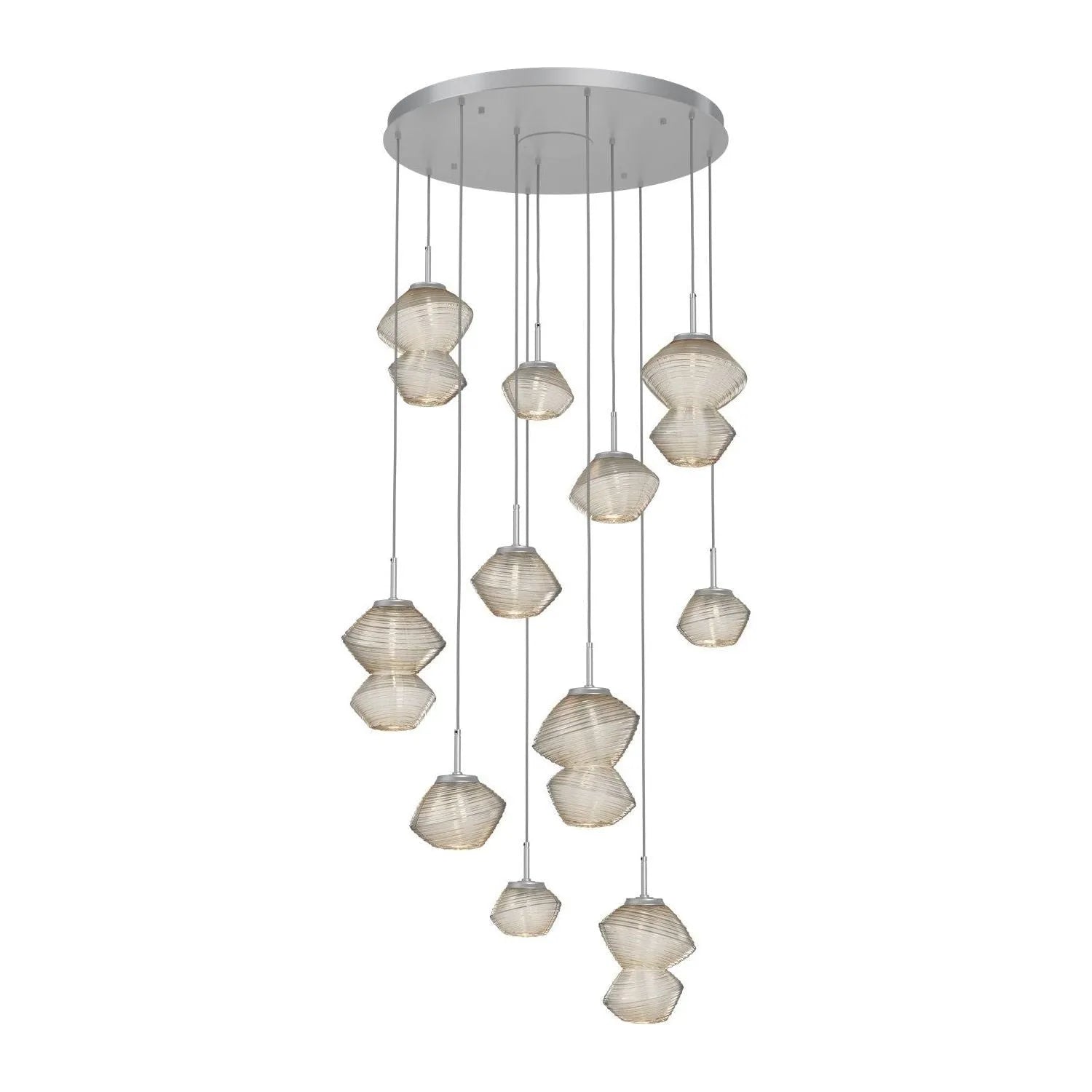 Hammerton Studio - CHB0089-11-CS-A-C01-L3 - LED Chandelier - Mesa - Classic Silver