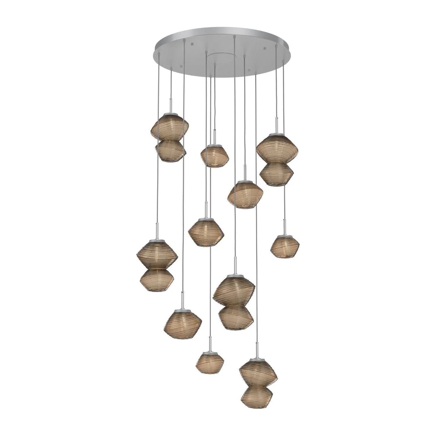 Hammerton Studio - CHB0089-11-CS-B-C01-L1 - LED Chandelier - Mesa - Classic Silver