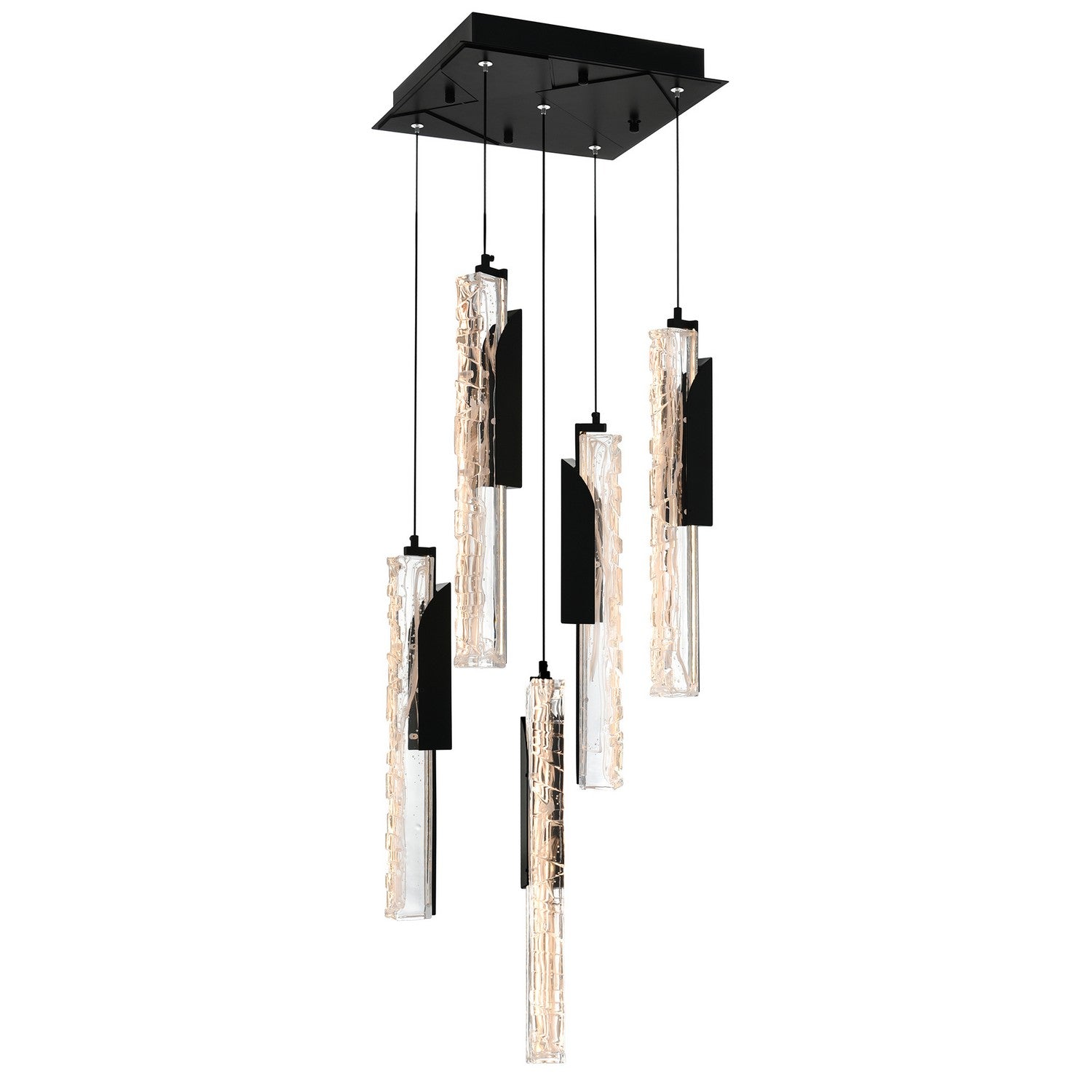 CWI Lighting Canada - 1586P12-5-101 - Mini LED Suspension - Valira - Noir