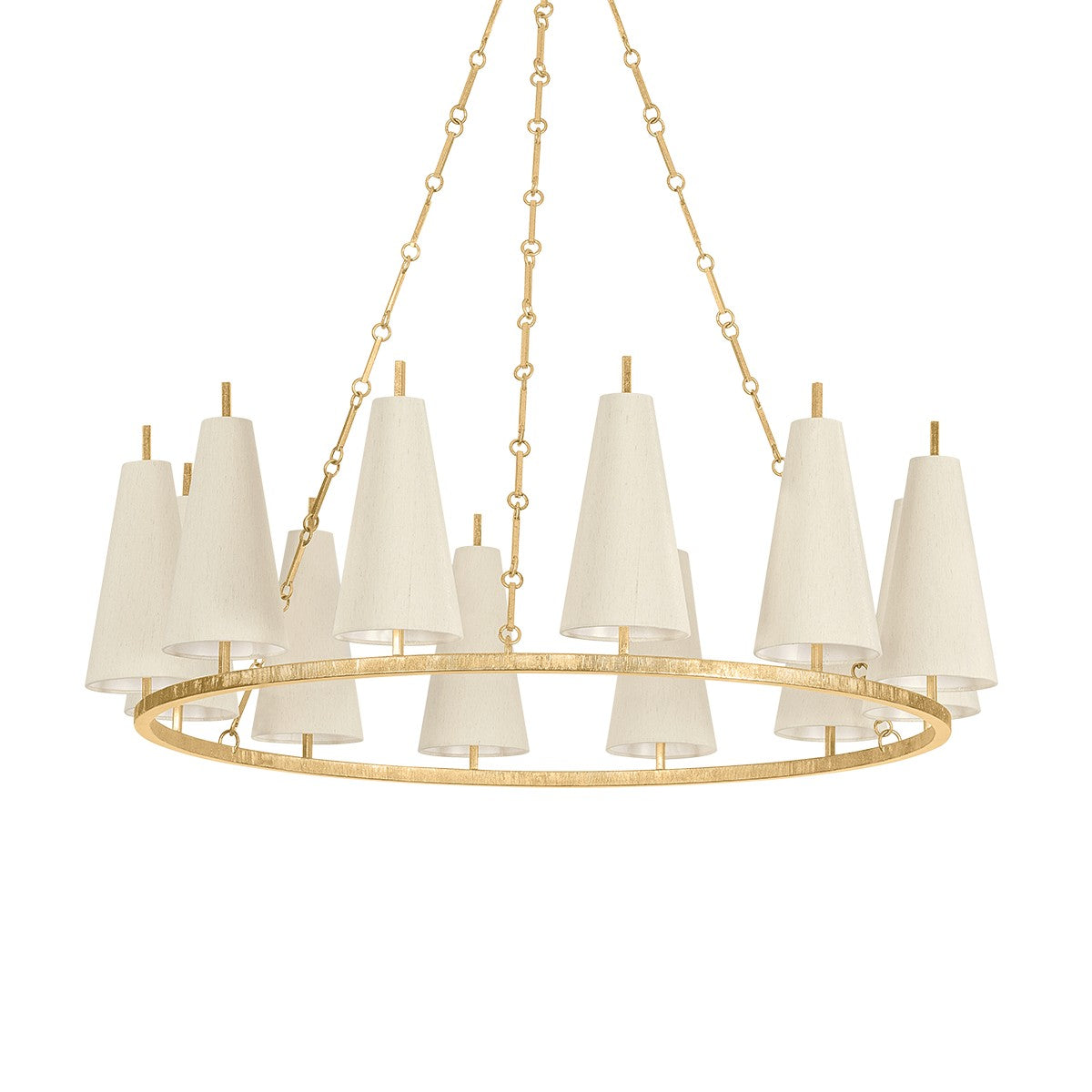 Corbett Lighting Canada - 480-42-VGL - 12 lampes Suspendu - Tirana - Feuille d'or vintage