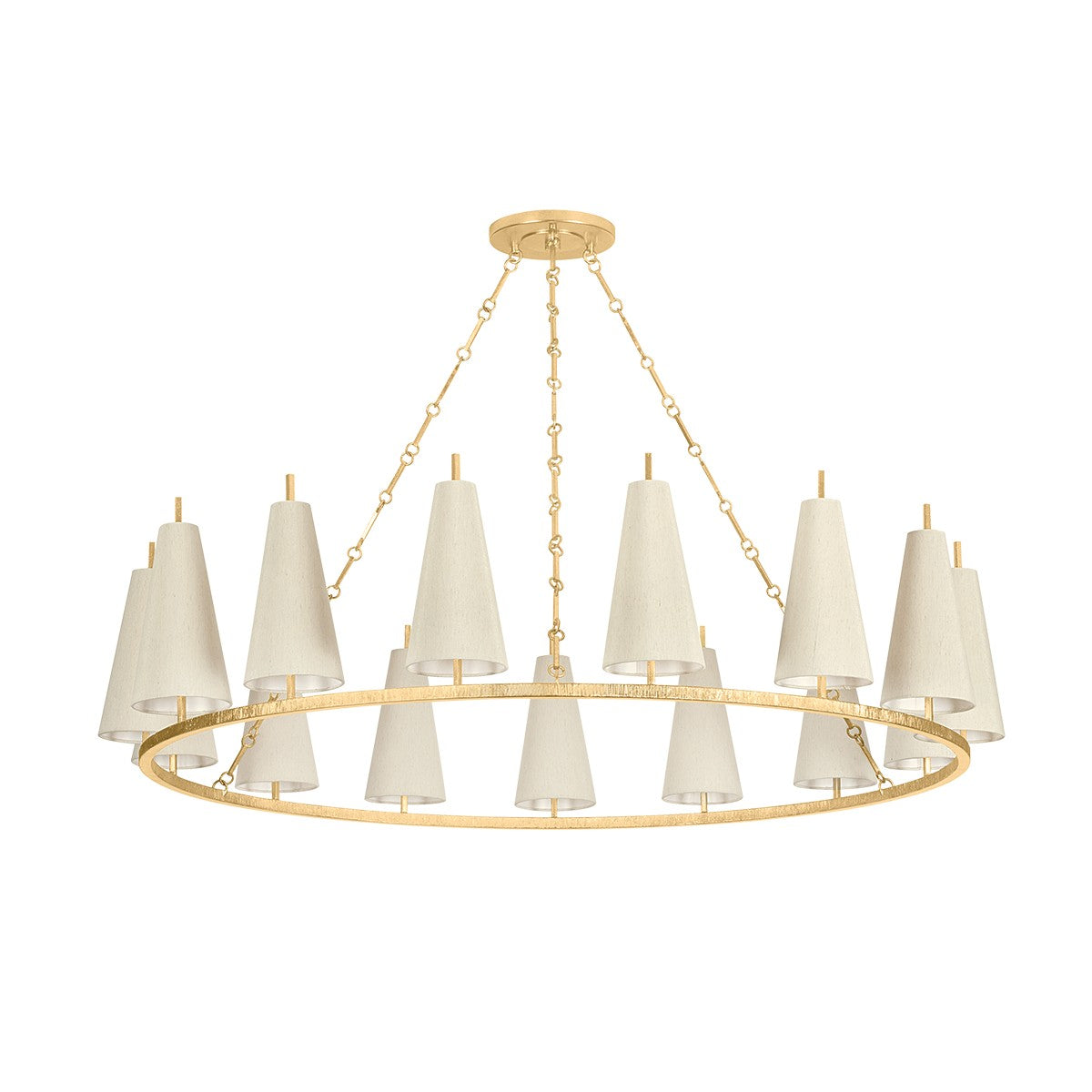 Corbett Lighting Canada - 480-54-VGL - 15 lampes Suspendu - Tirana - Feuille d'or vintage
