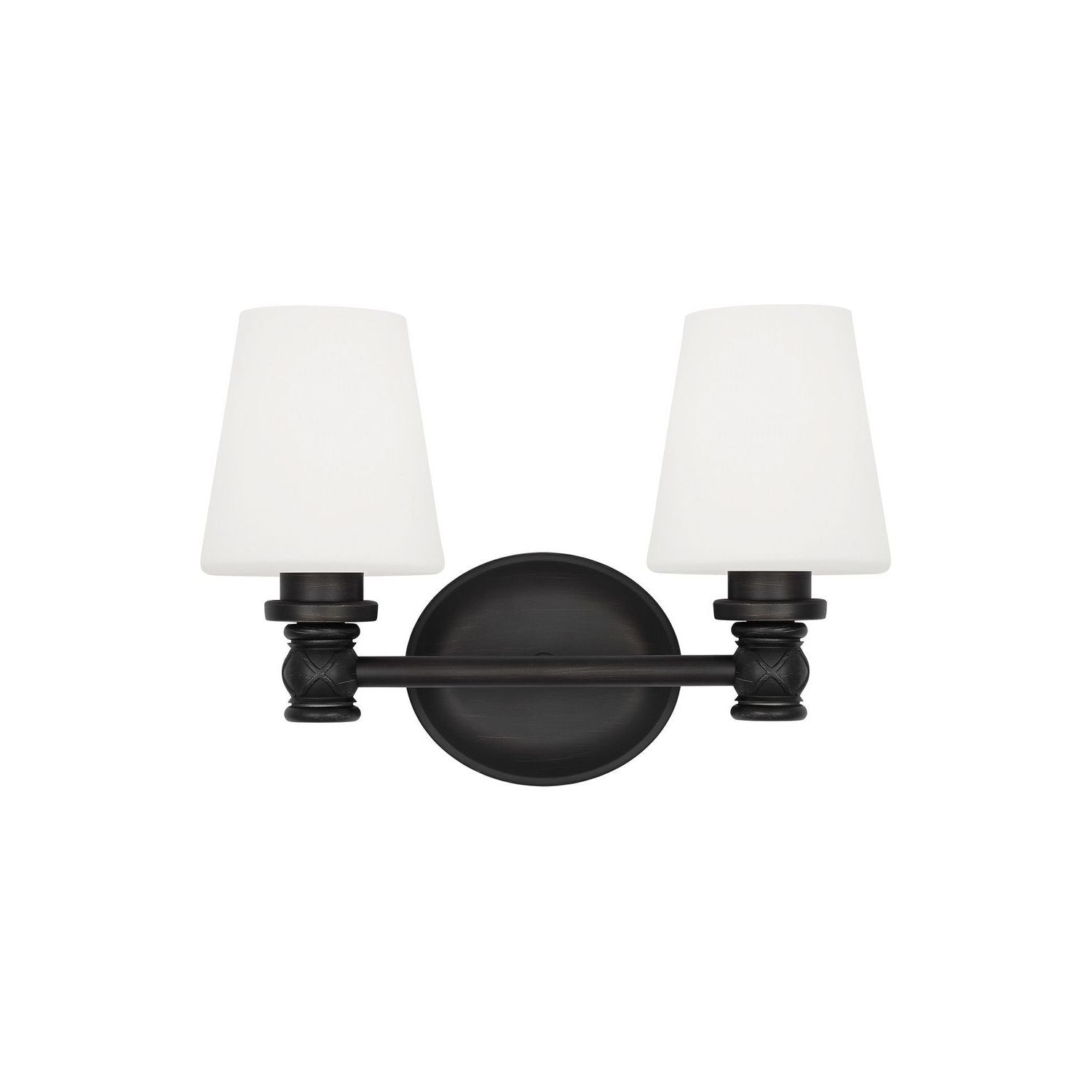 Visual Comfort Studio Canada - VS22102AI - Two Light Vanity - Xavierre - Aged Iron