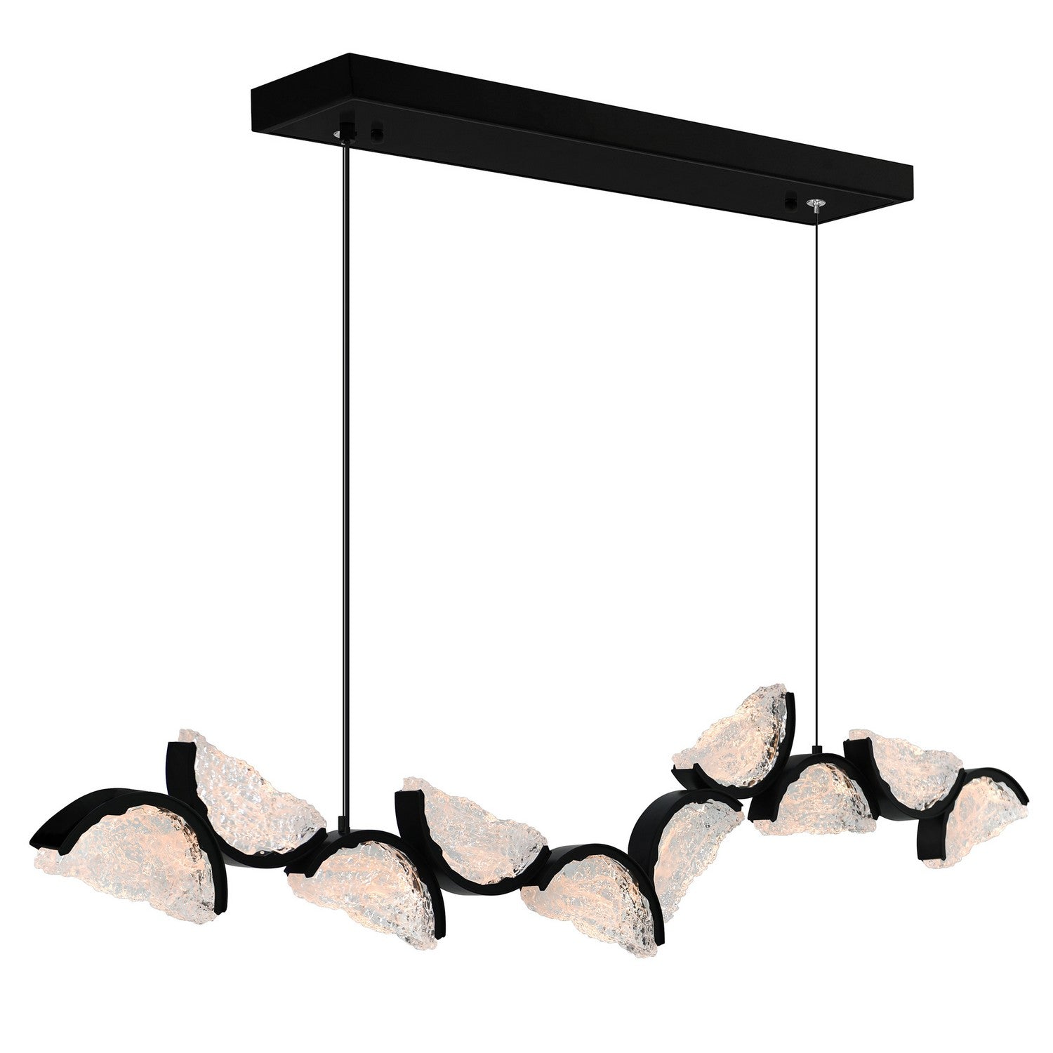 CWI Lighting Canada - 1715P70-10-101 - LED Chandelier - Moon - Black