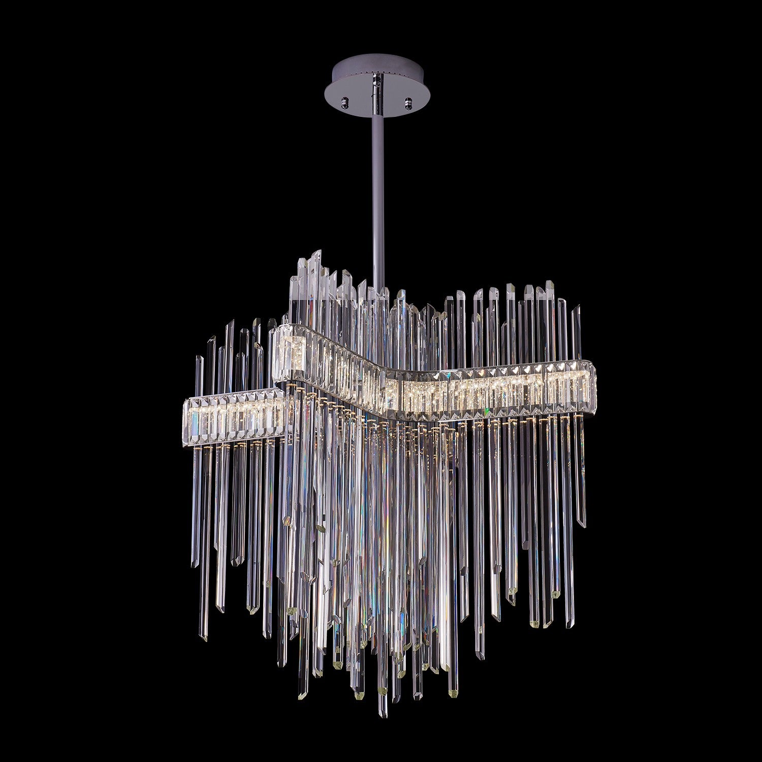 Allegri - 040257-010-FR001 - LED Pendant - Piovere - Polished Chrome