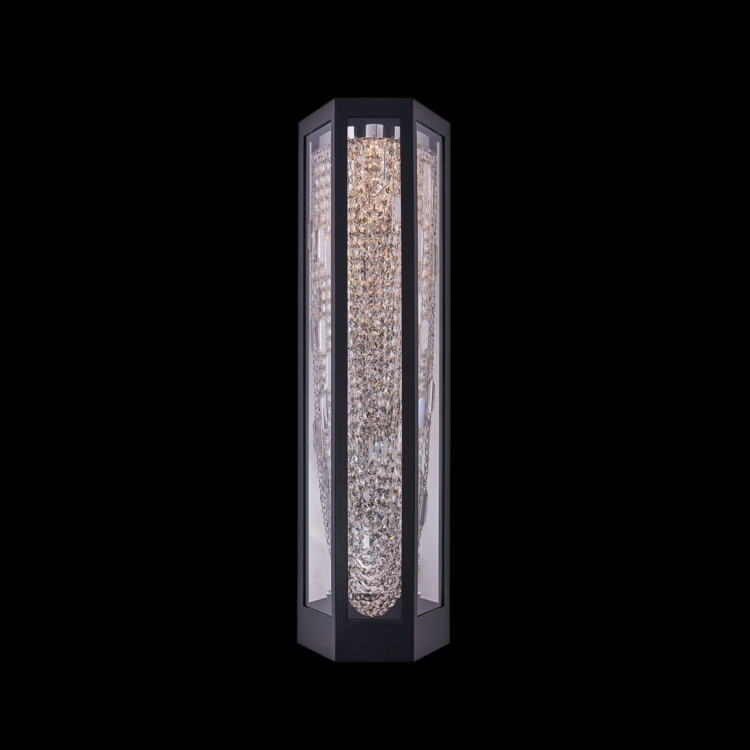 Allegri - 041020-052-FR001 - LED Outdoor Wall Sconce - Strati Esterno - Matte Black Fluorocarbon