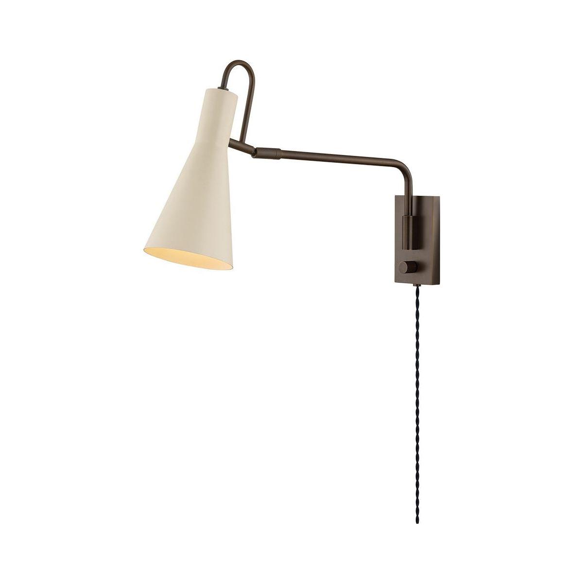Mitzi - HL1006101-TRB/SBQ - LED Murale - Yvette - Bronze véritable/Biscuit tendre