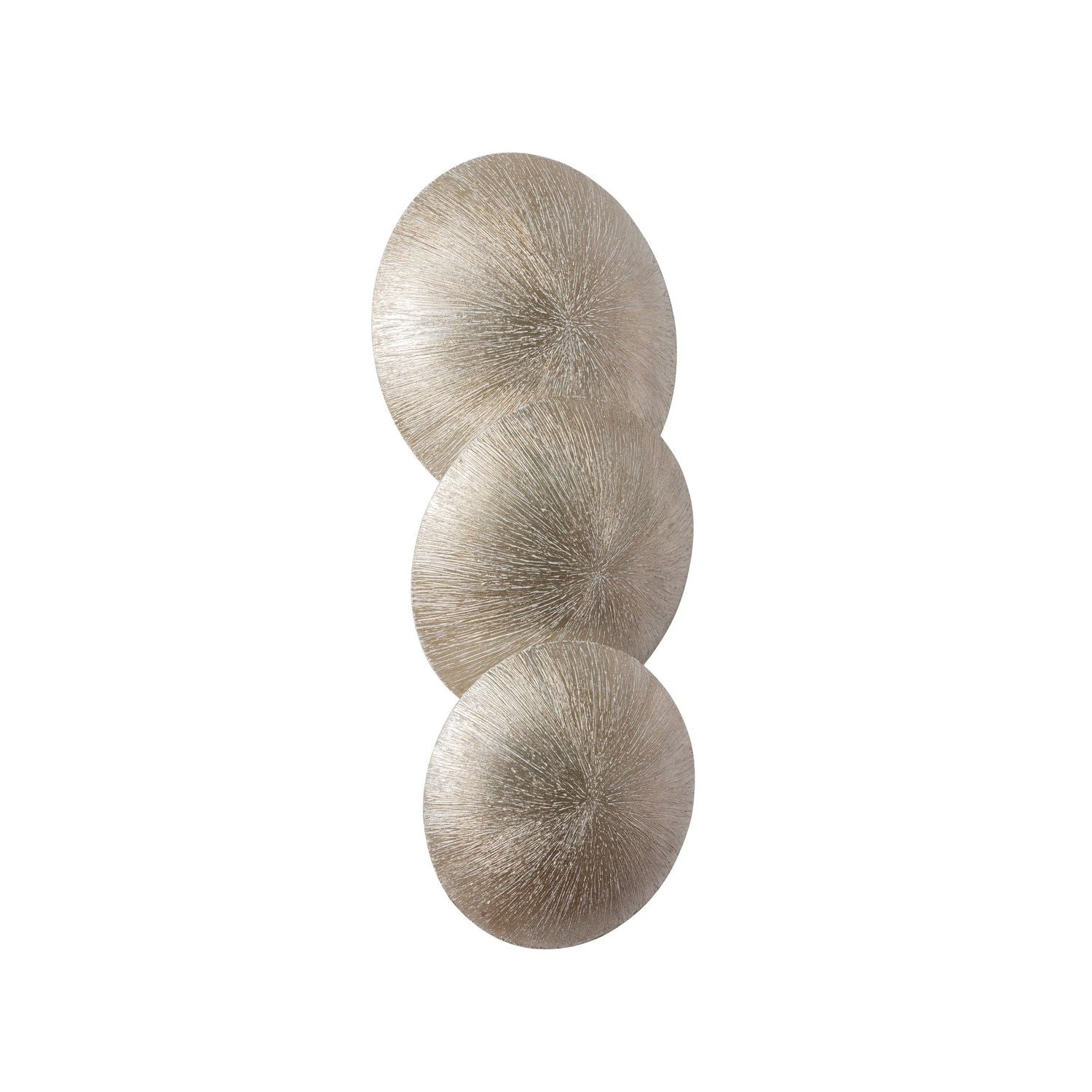 Troy Lighting Canada - B4624-TWL - Three Light Wall Sconce - Reef - Textured Warm Silver Leaf