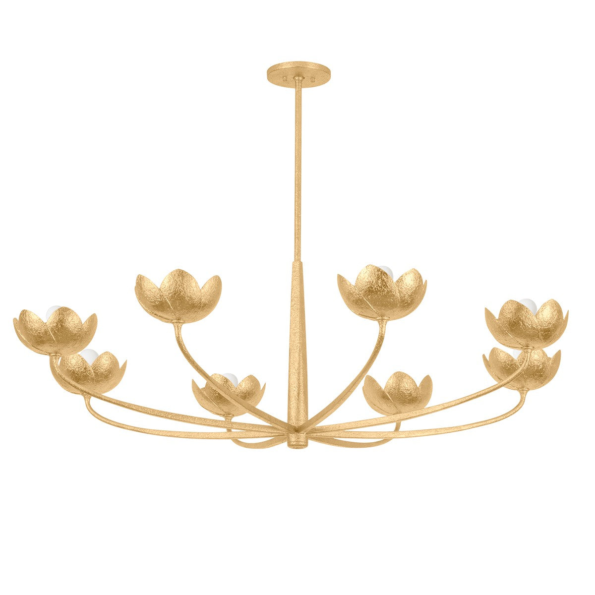 Troy Lighting Canada - F2048-VGL - Eight Light Chandelier - Arcata - Vintage Gold Leaf