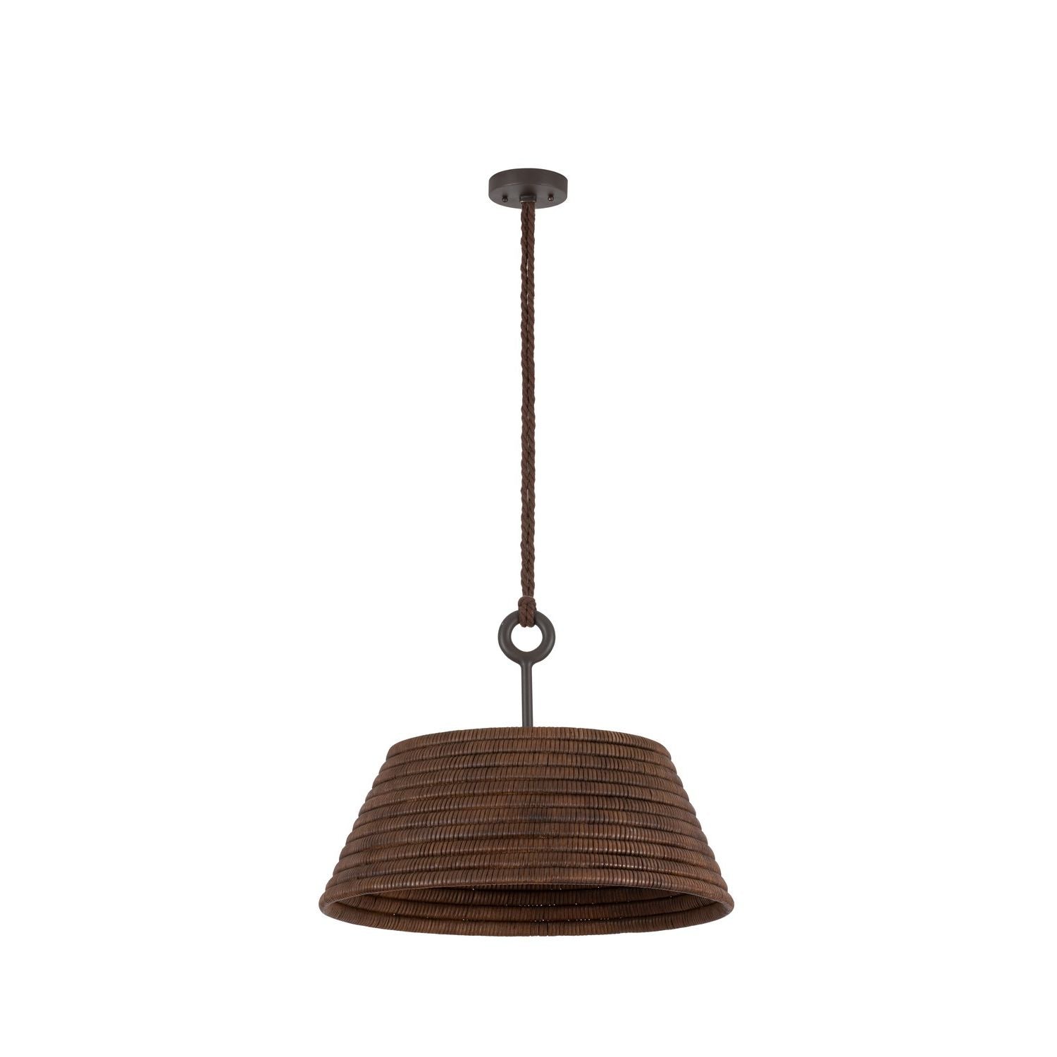 Troy Lighting Canada - F2824-TBZH - Une lampe Suspension - Séquoia - Bronze texturé avec reflets