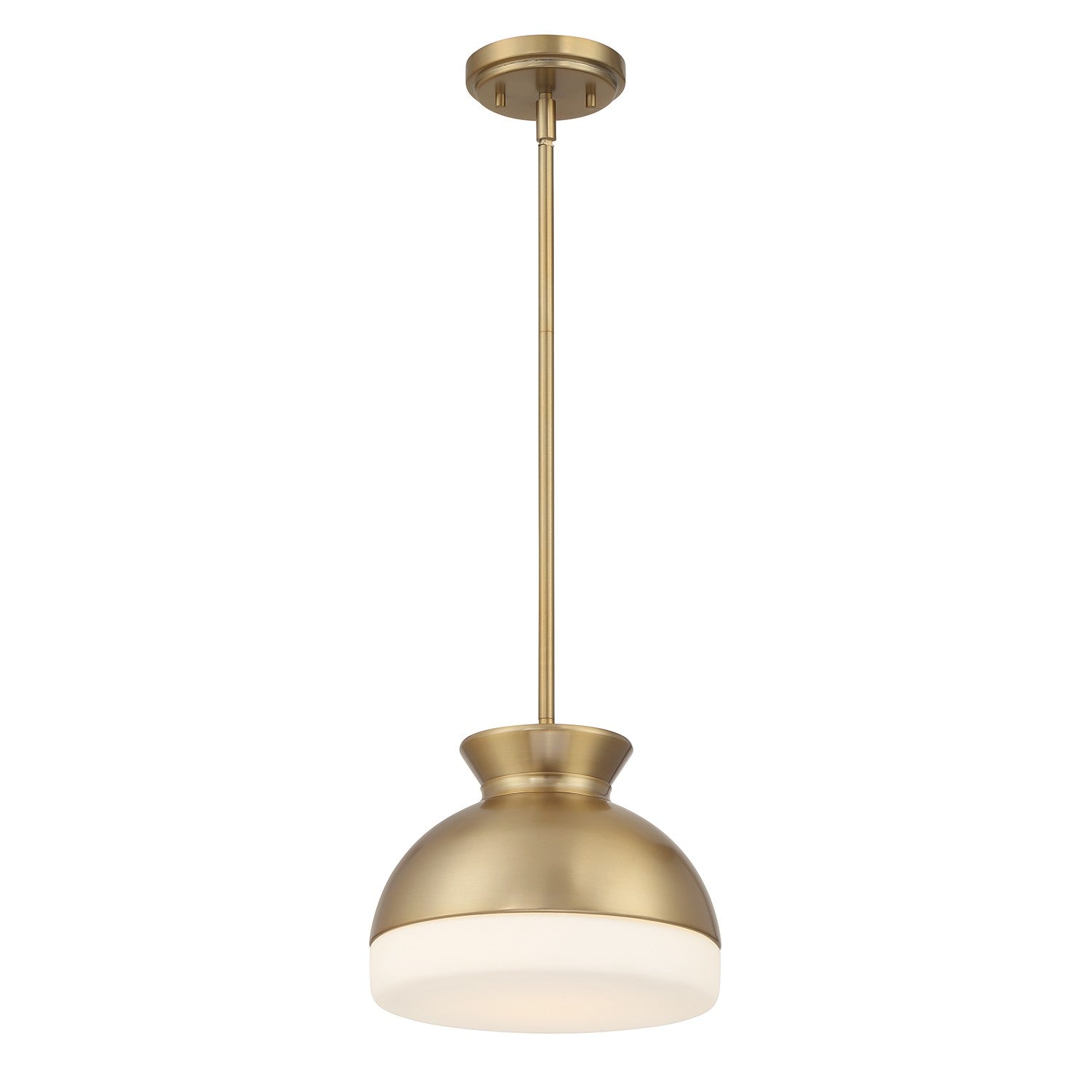 Crystorama - GID-4005-VG - One Light Mini Suspension - Gidget - Or éclatant