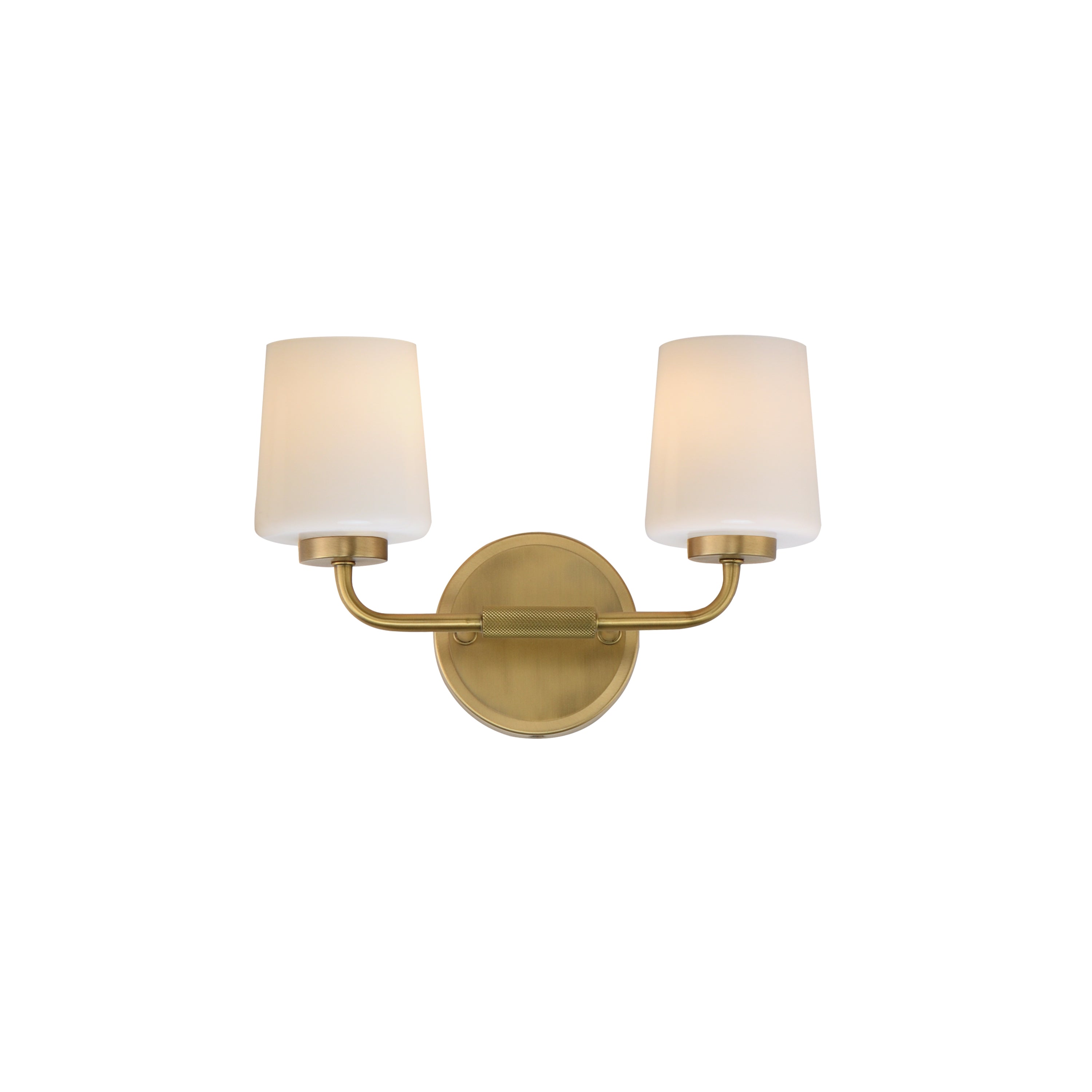 Maxim Lighting 12692WTNAB Durham Wall Sconce in Natural Aged Brass