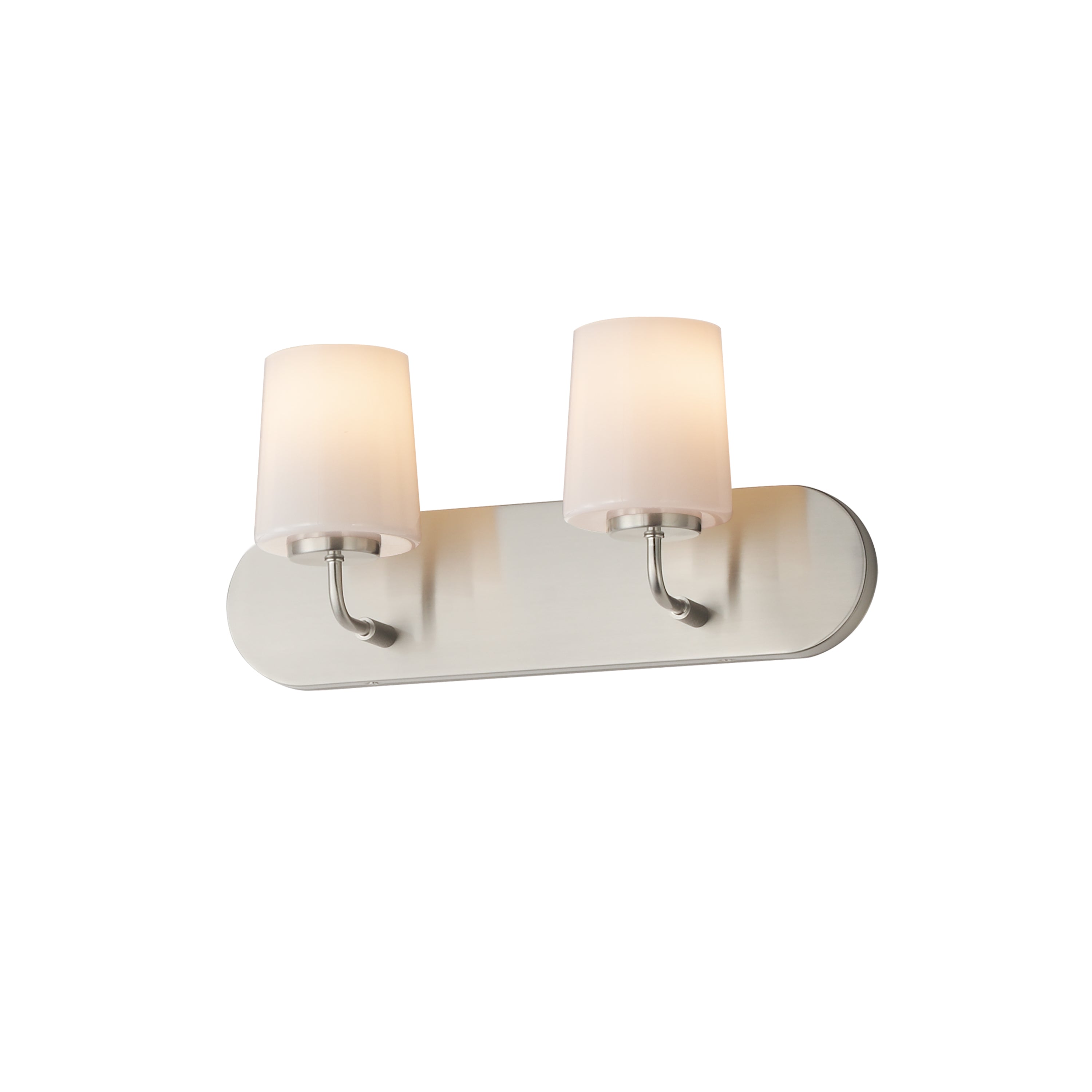 Maxim Lighting 12892WTSN Durham Strip Bath Vanity in Satin Nickel